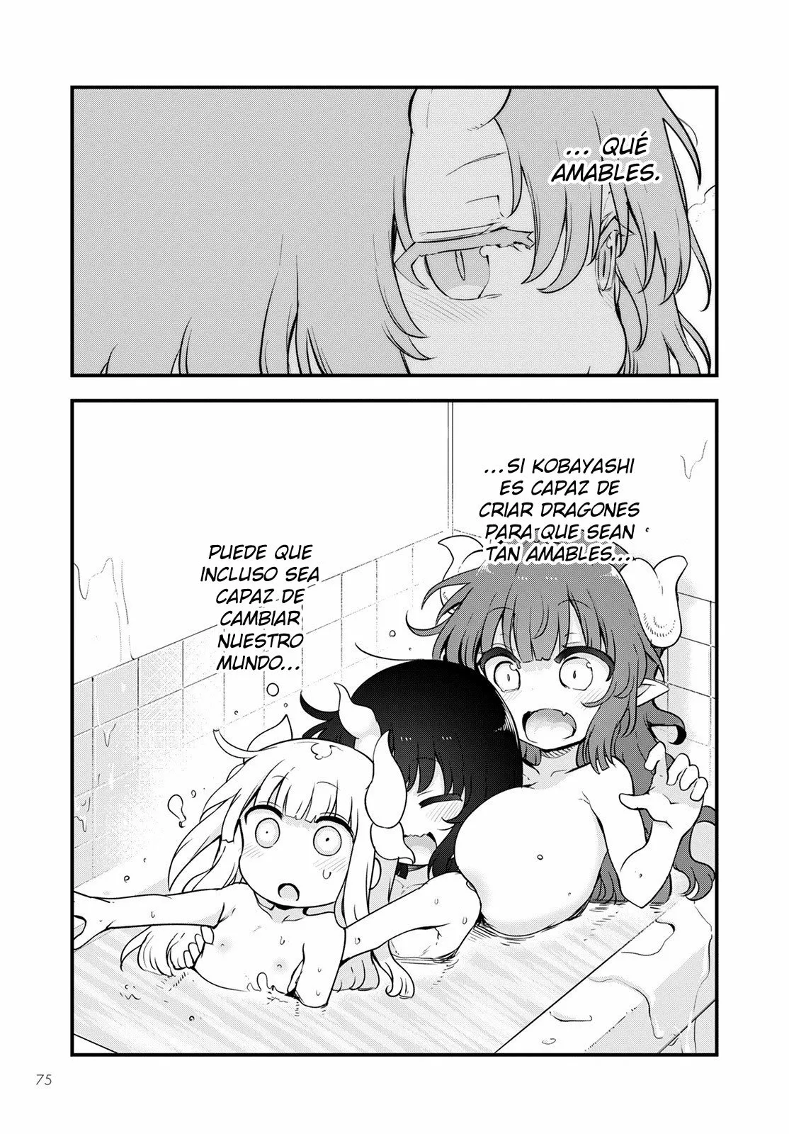 Kobayashi-san Chi no Maid Dragon Capítulo 114 - Page 14