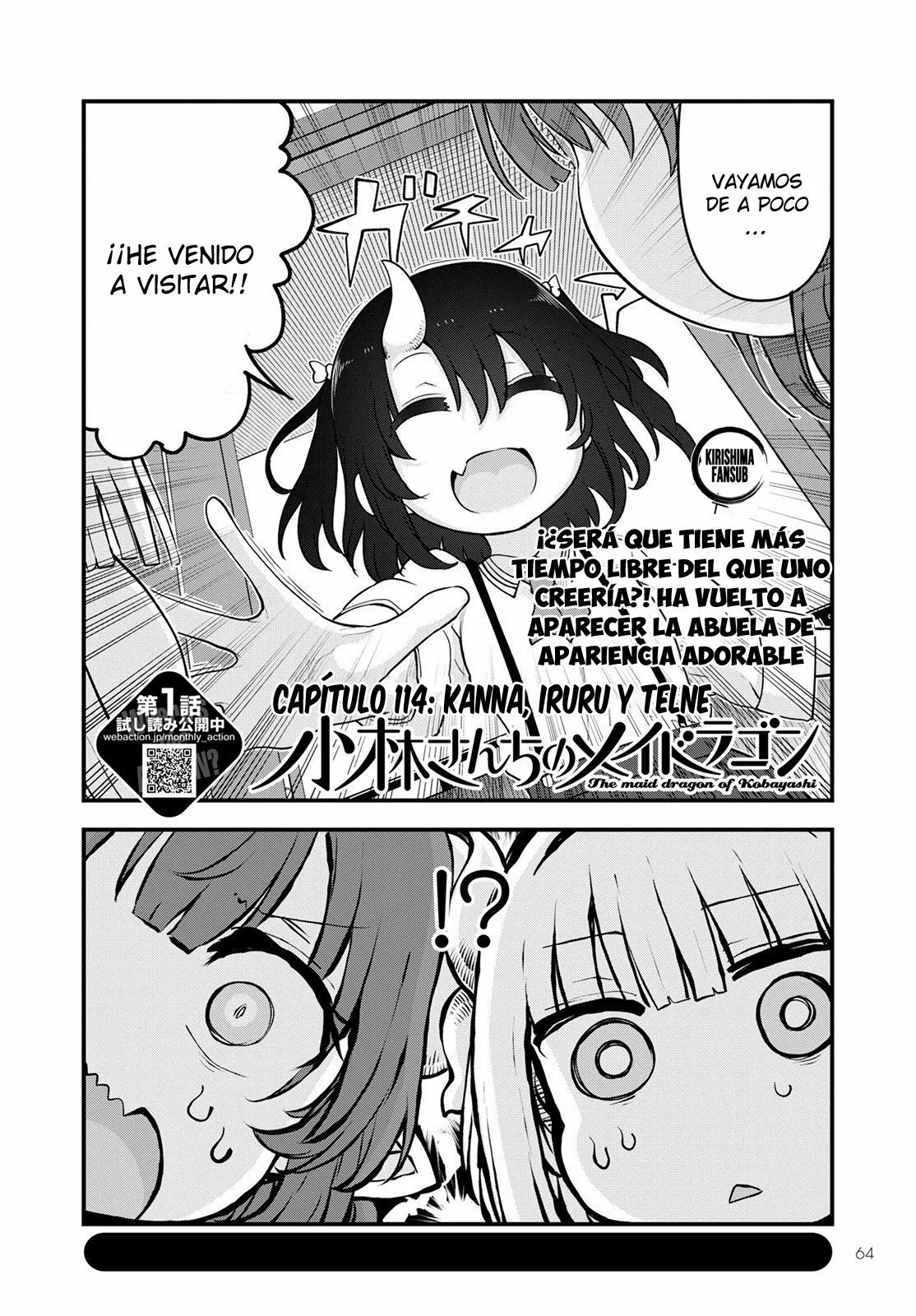 Kobayashi-san Chi no Maid Dragon Capítulo 114 - Page 3
