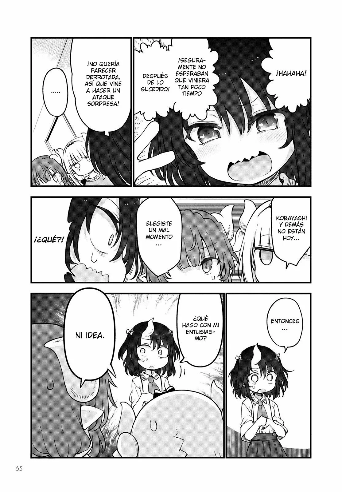 Kobayashi-san Chi no Maid Dragon Capítulo 114 - Page 4