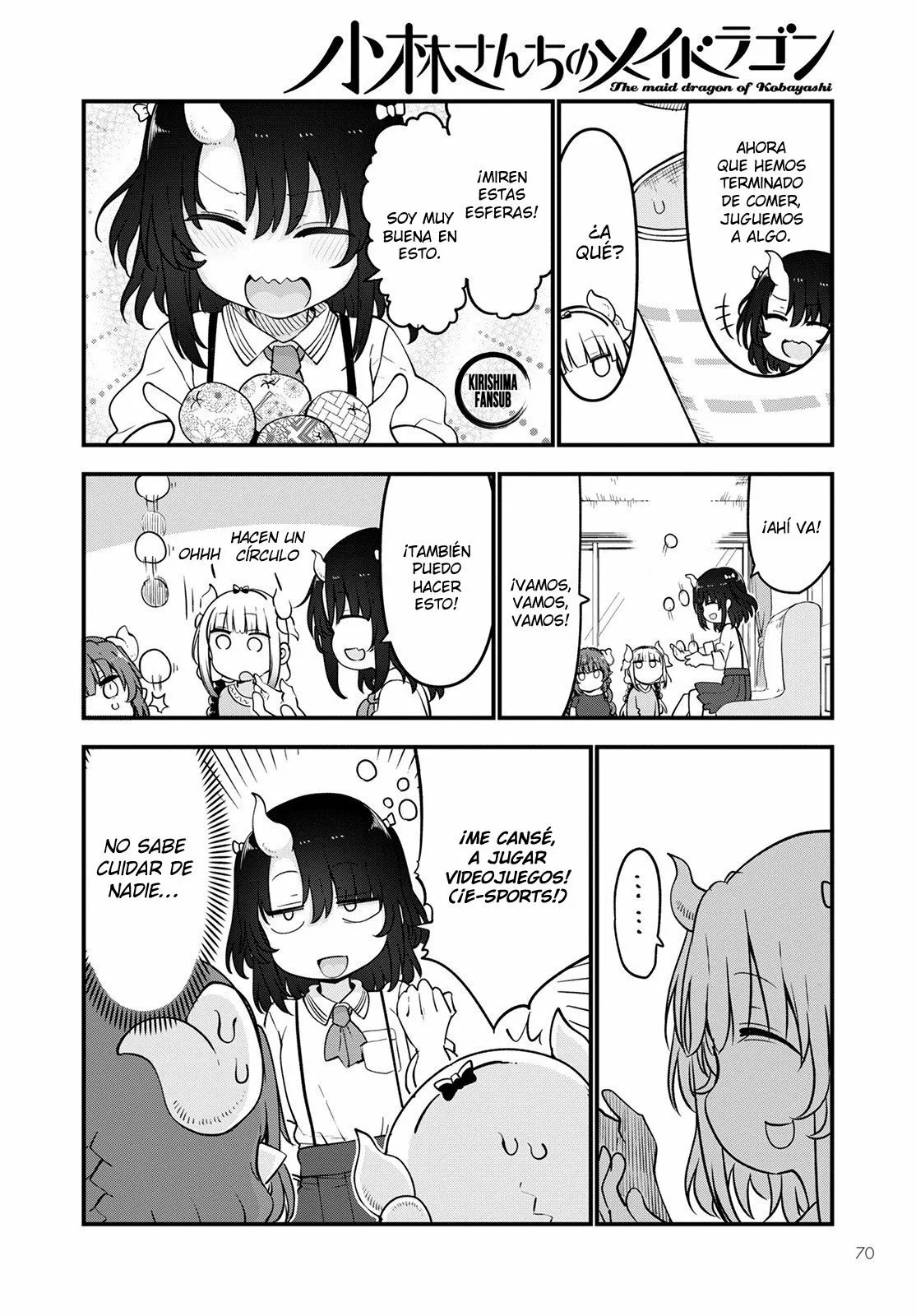 Kobayashi-san Chi no Maid Dragon Capítulo 114 - Page 9