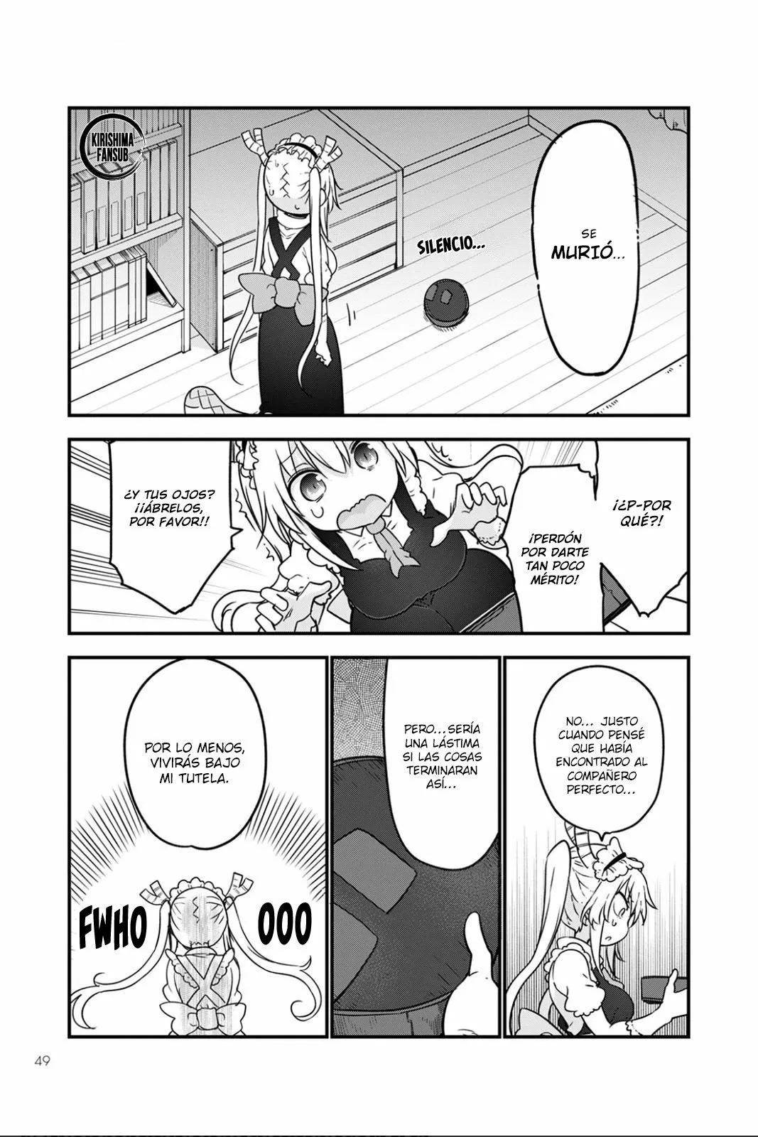 Kobayashi-san Chi no Maid Dragon Capítulo 115 - Page 12