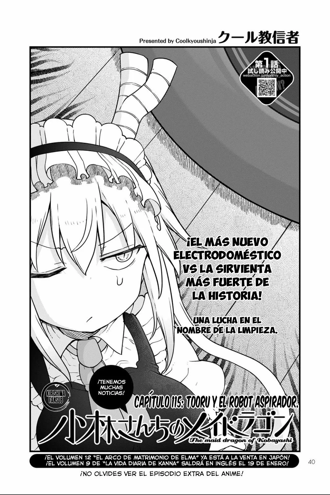 Kobayashi-san Chi no Maid Dragon Capítulo 115 - Page 3