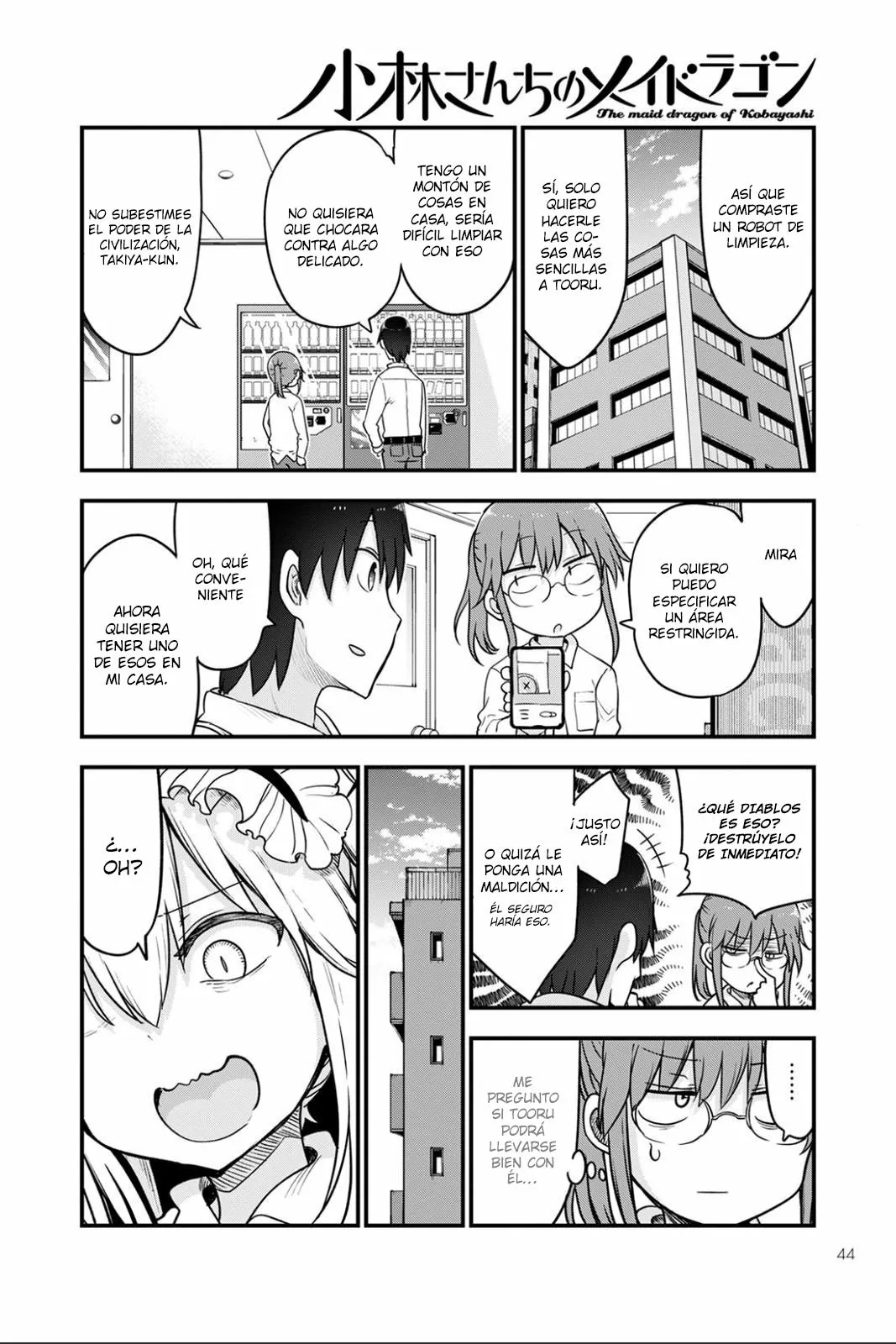 Kobayashi-san Chi no Maid Dragon Capítulo 115 - Page 7