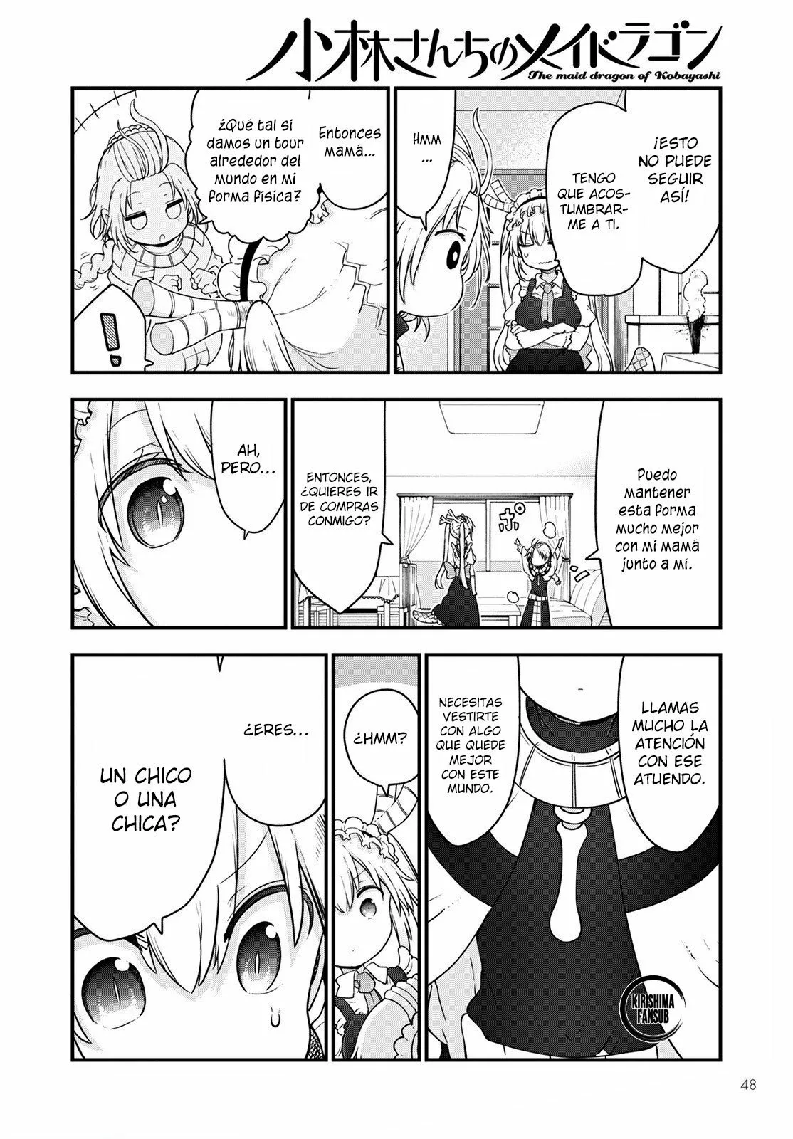 Kobayashi-san Chi no Maid Dragon Capítulo 116 - Page 9