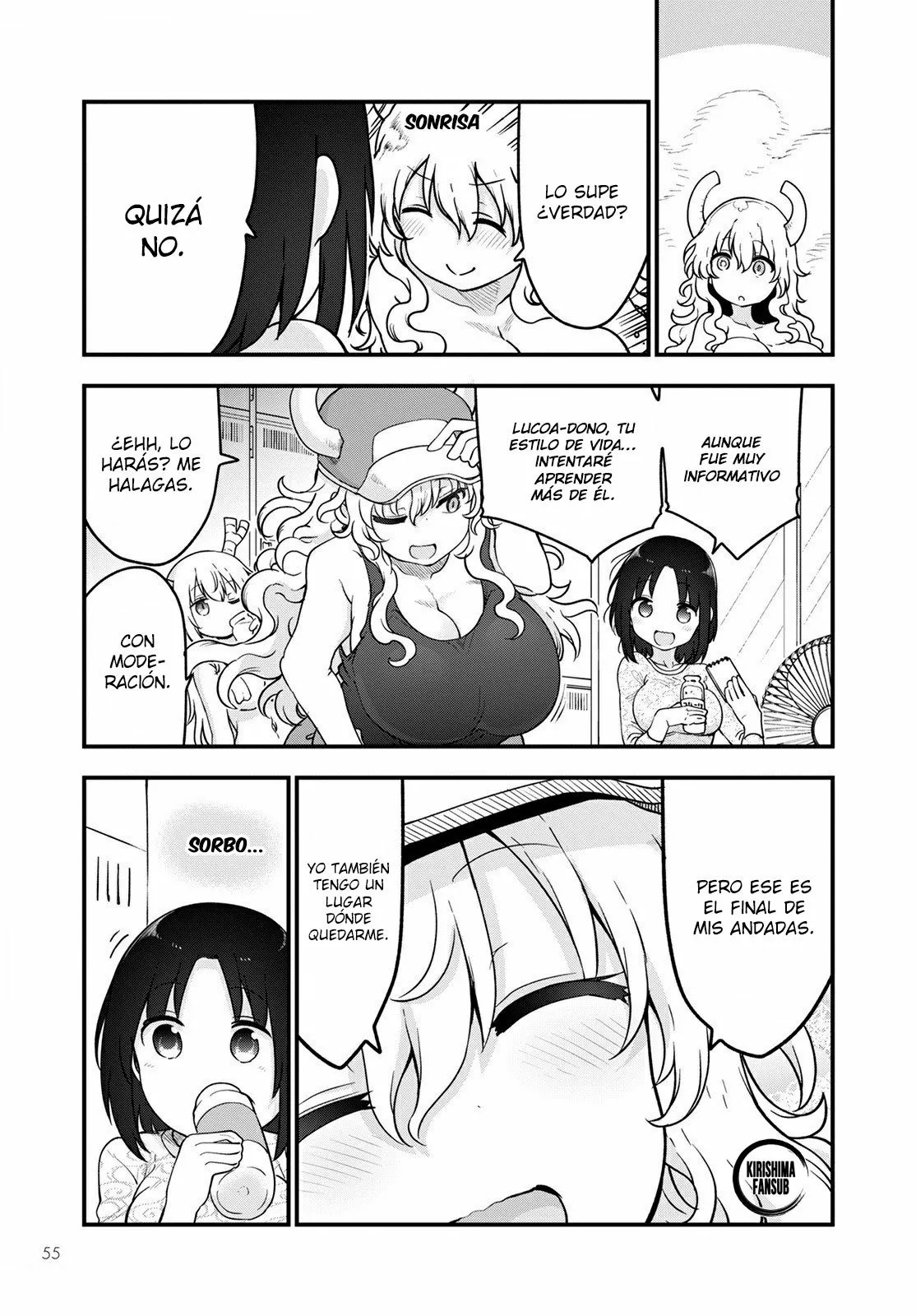 Kobayashi-san Chi no Maid Dragon Capítulo 117 - Page 12