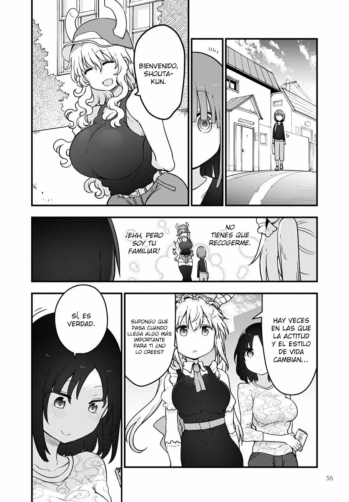 Kobayashi-san Chi no Maid Dragon Capítulo 117 - Page 13