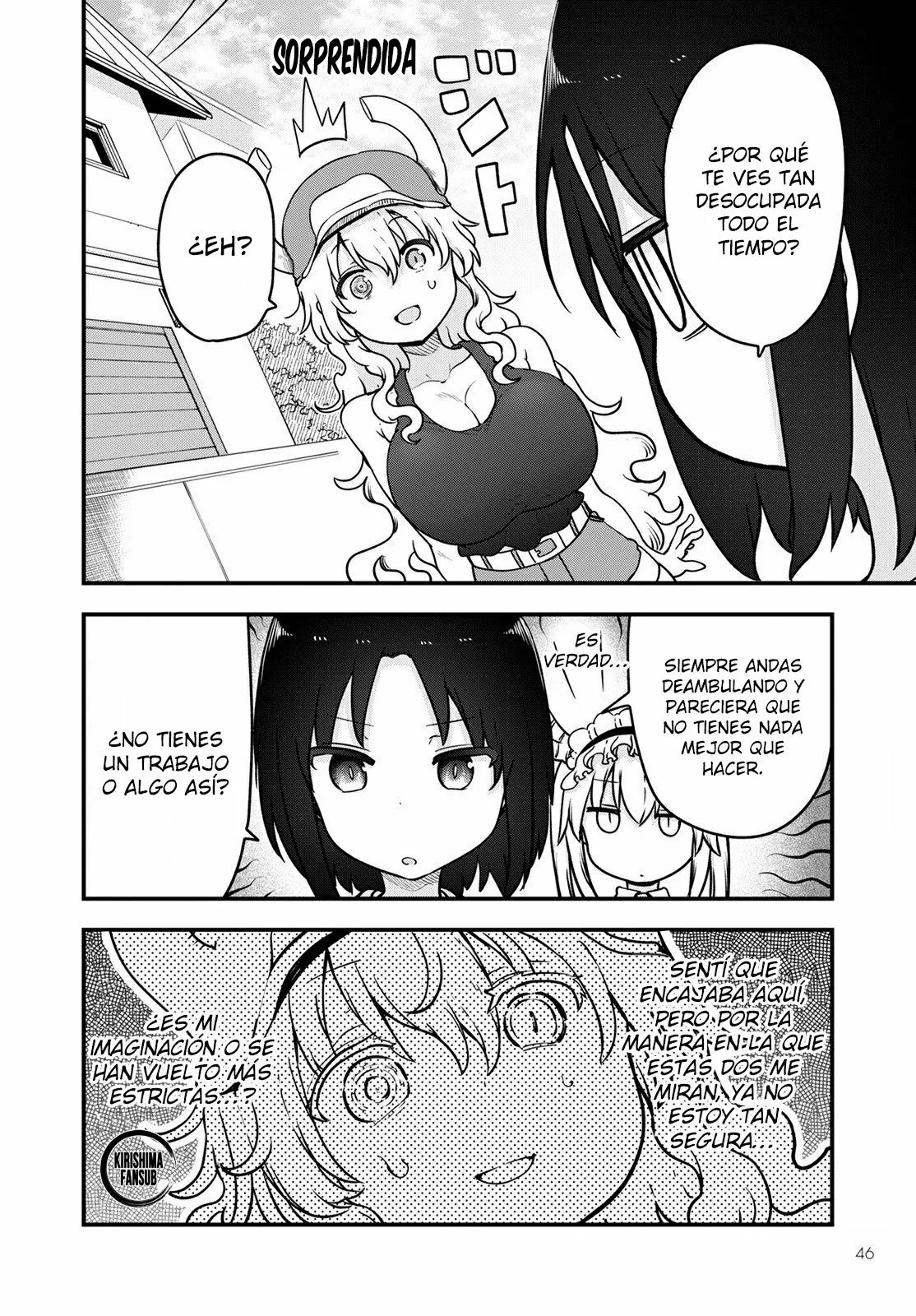 Kobayashi-san Chi no Maid Dragon Capítulo 117 - Page 3
