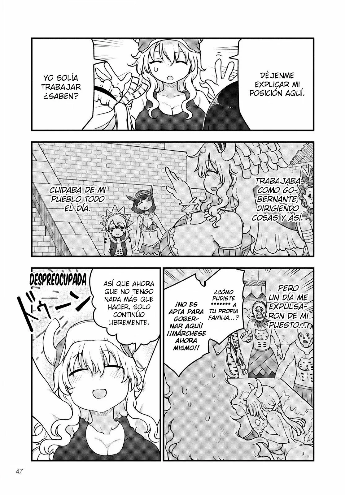 Kobayashi-san Chi no Maid Dragon Capítulo 117 - Page 4