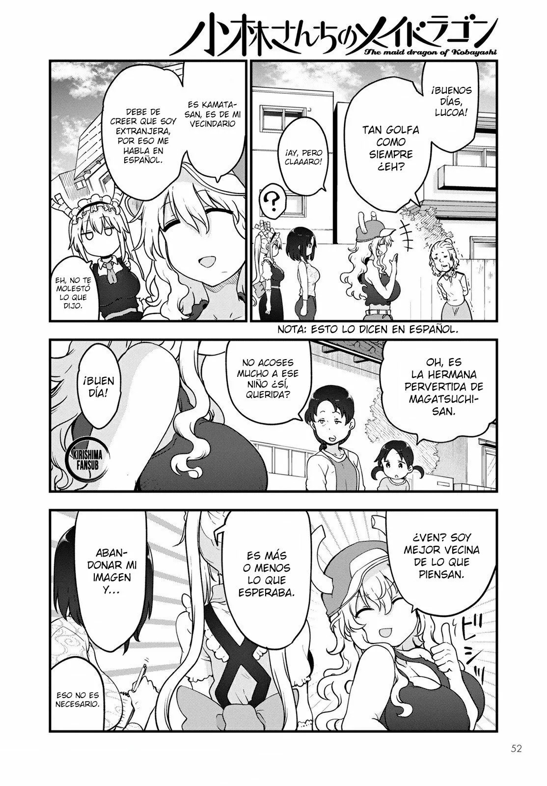 Kobayashi-san Chi no Maid Dragon Capítulo 117 - Page 9