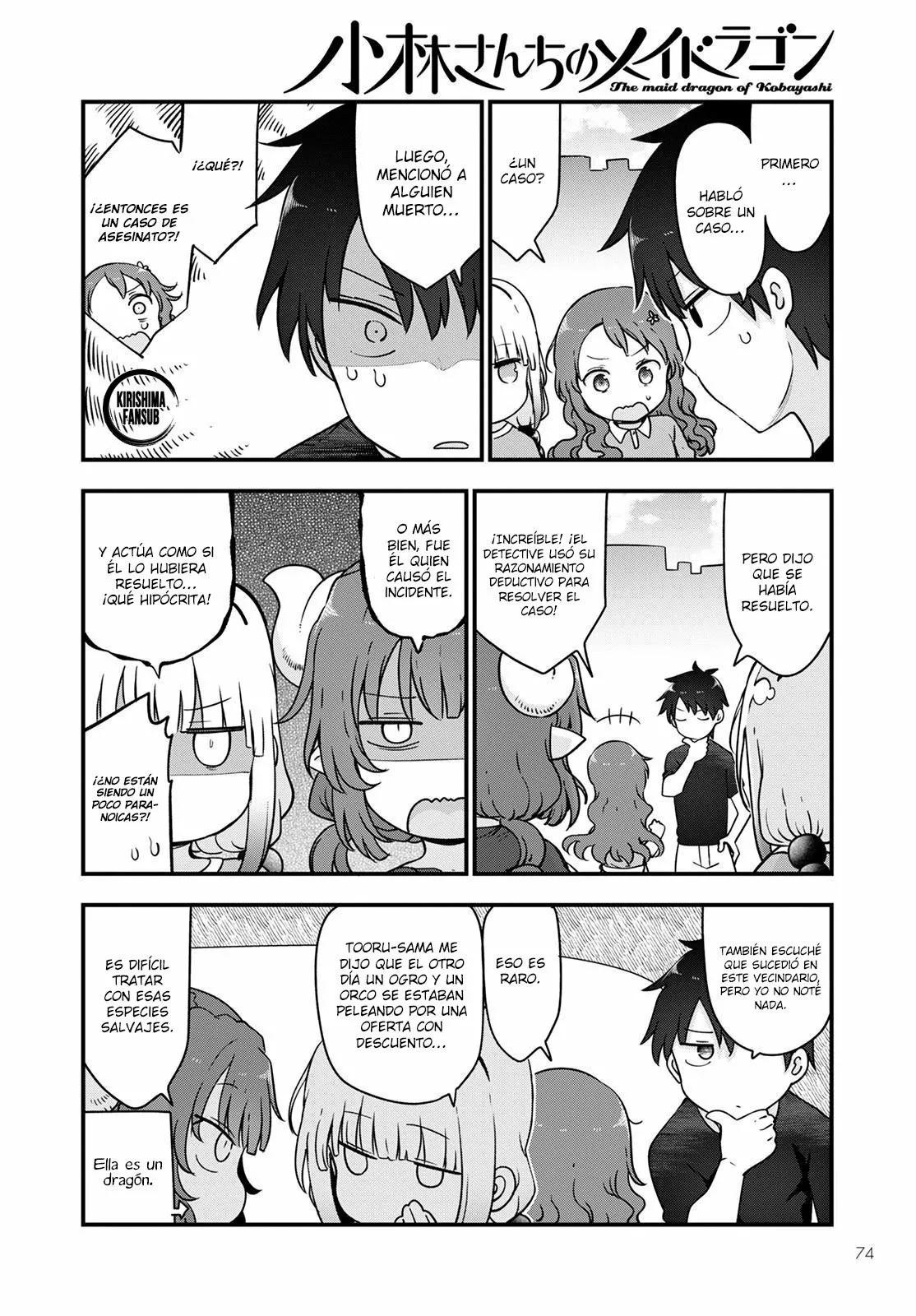 Kobayashi-san Chi no Maid Dragon Capítulo 118 - Page 9