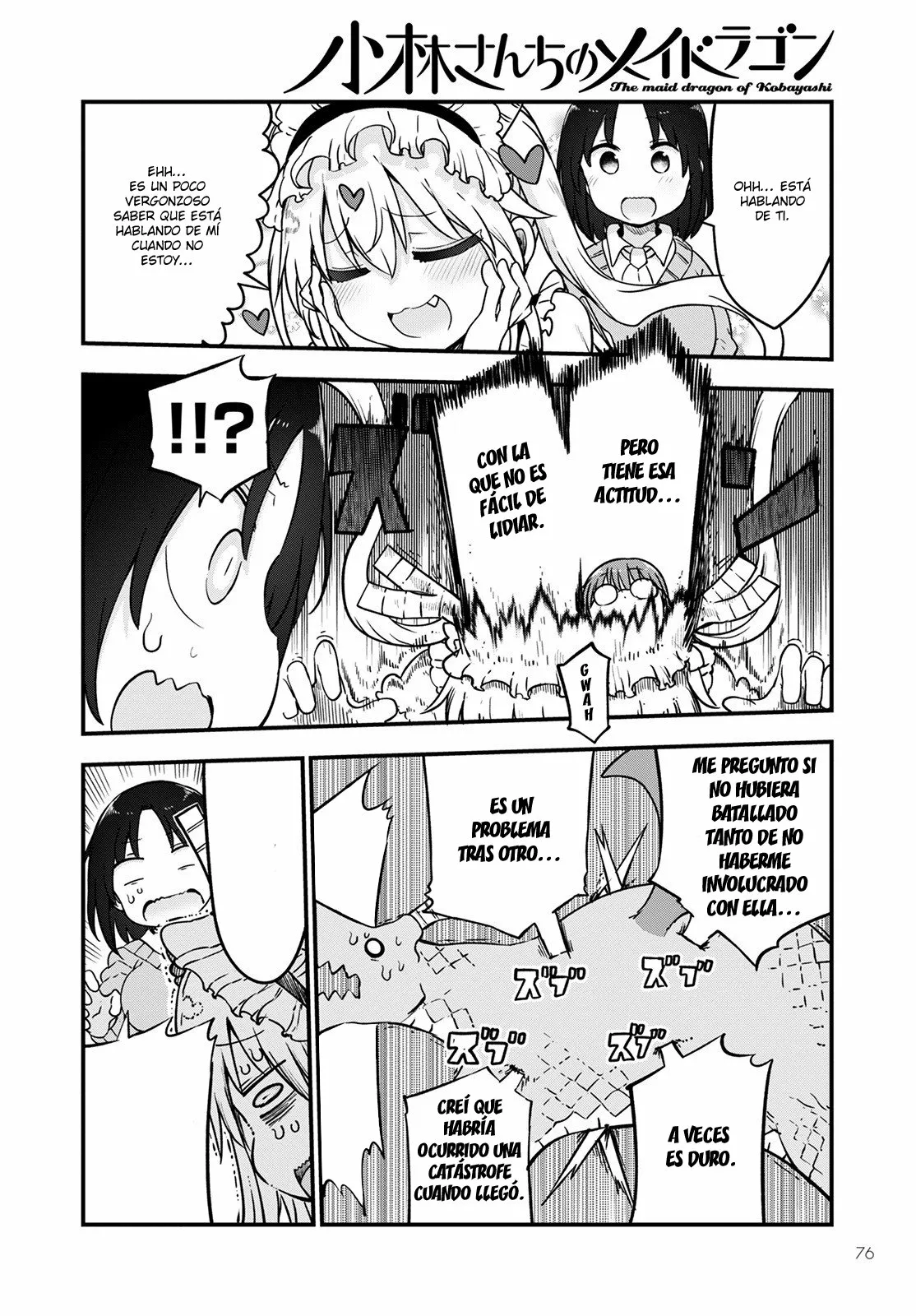 Kobayashi-san Chi no Maid Dragon Capítulo 119 - Page 10