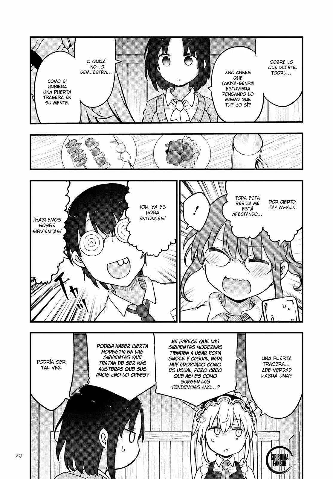 Kobayashi-san Chi no Maid Dragon Capítulo 119 - Page 13
