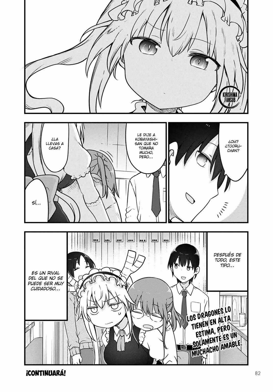 Kobayashi-san Chi no Maid Dragon Capítulo 119 - Page 16