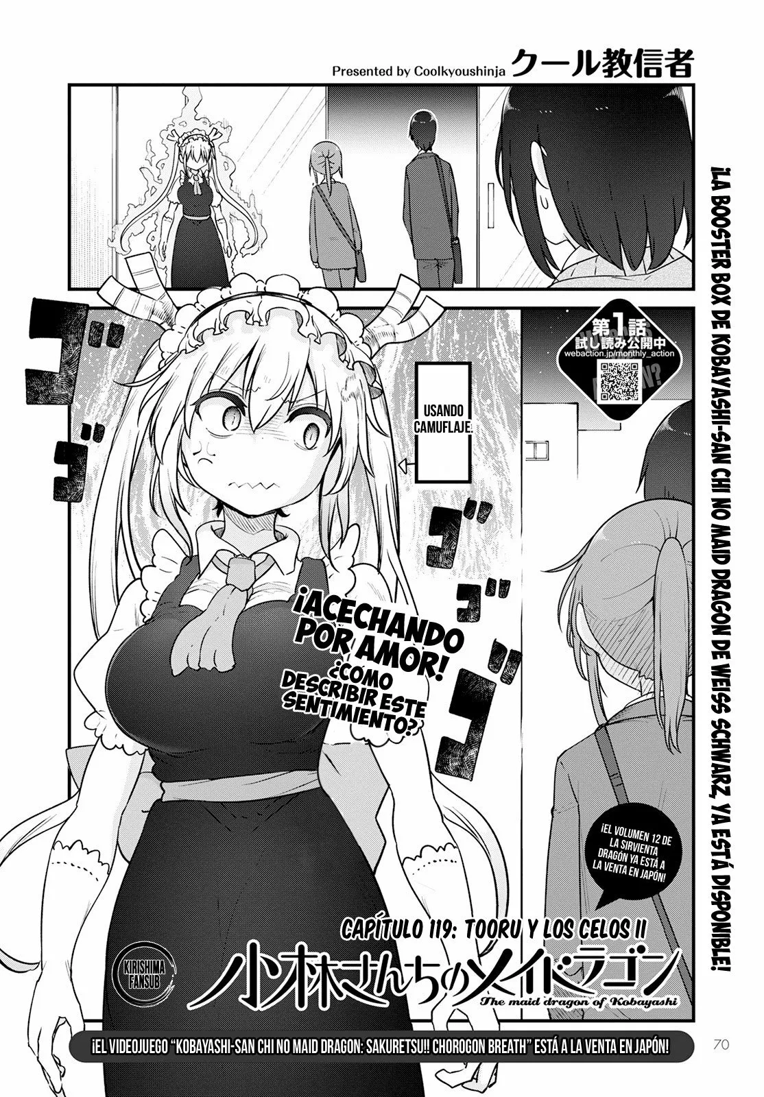 Kobayashi-san Chi no Maid Dragon Capítulo 119 - Page 3