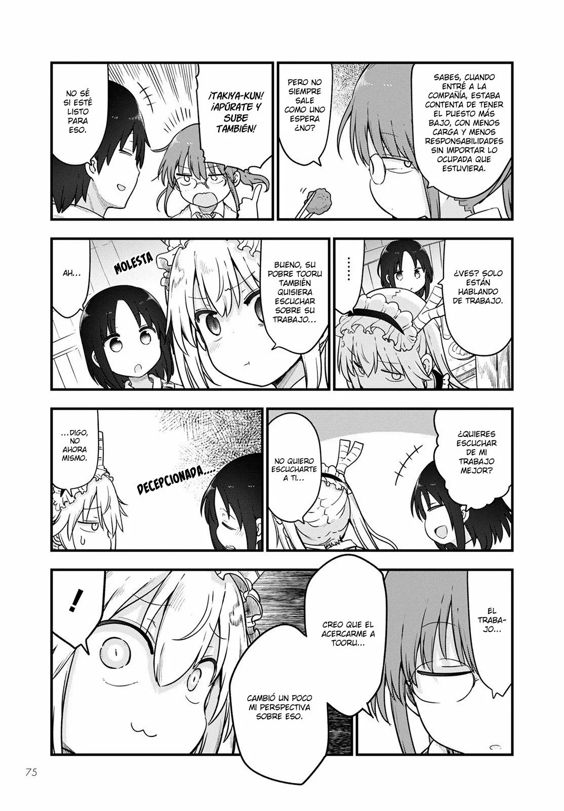 Kobayashi-san Chi no Maid Dragon Capítulo 119 - Page 8