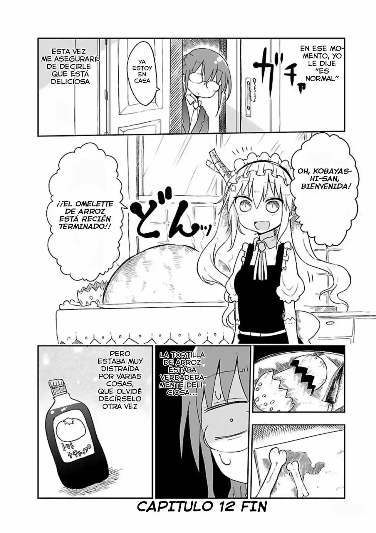 Kobayashi-san Chi no Maid Dragon Capítulo 12 - Page 13