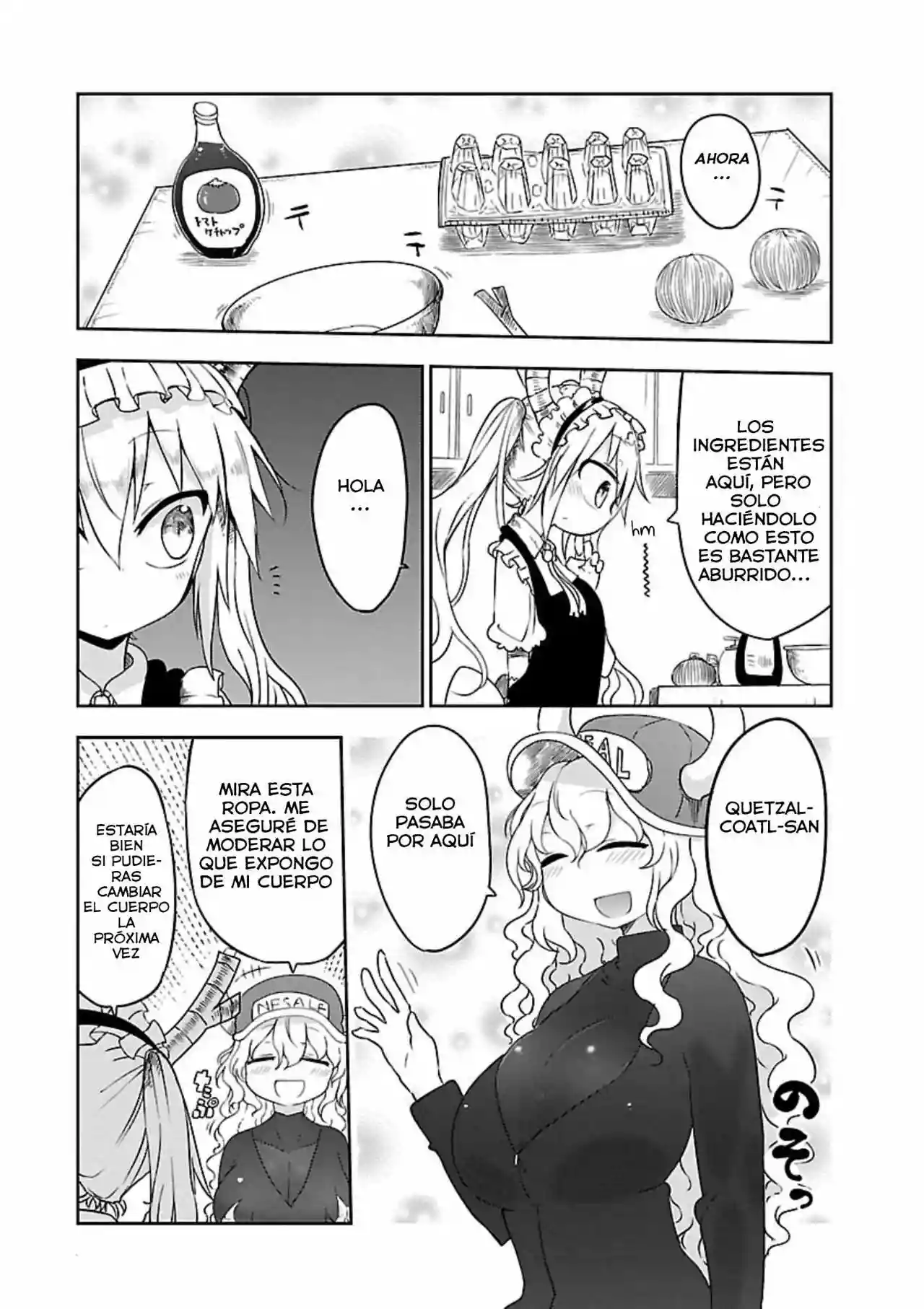 Kobayashi-san Chi no Maid Dragon Capítulo 12 - Page 4