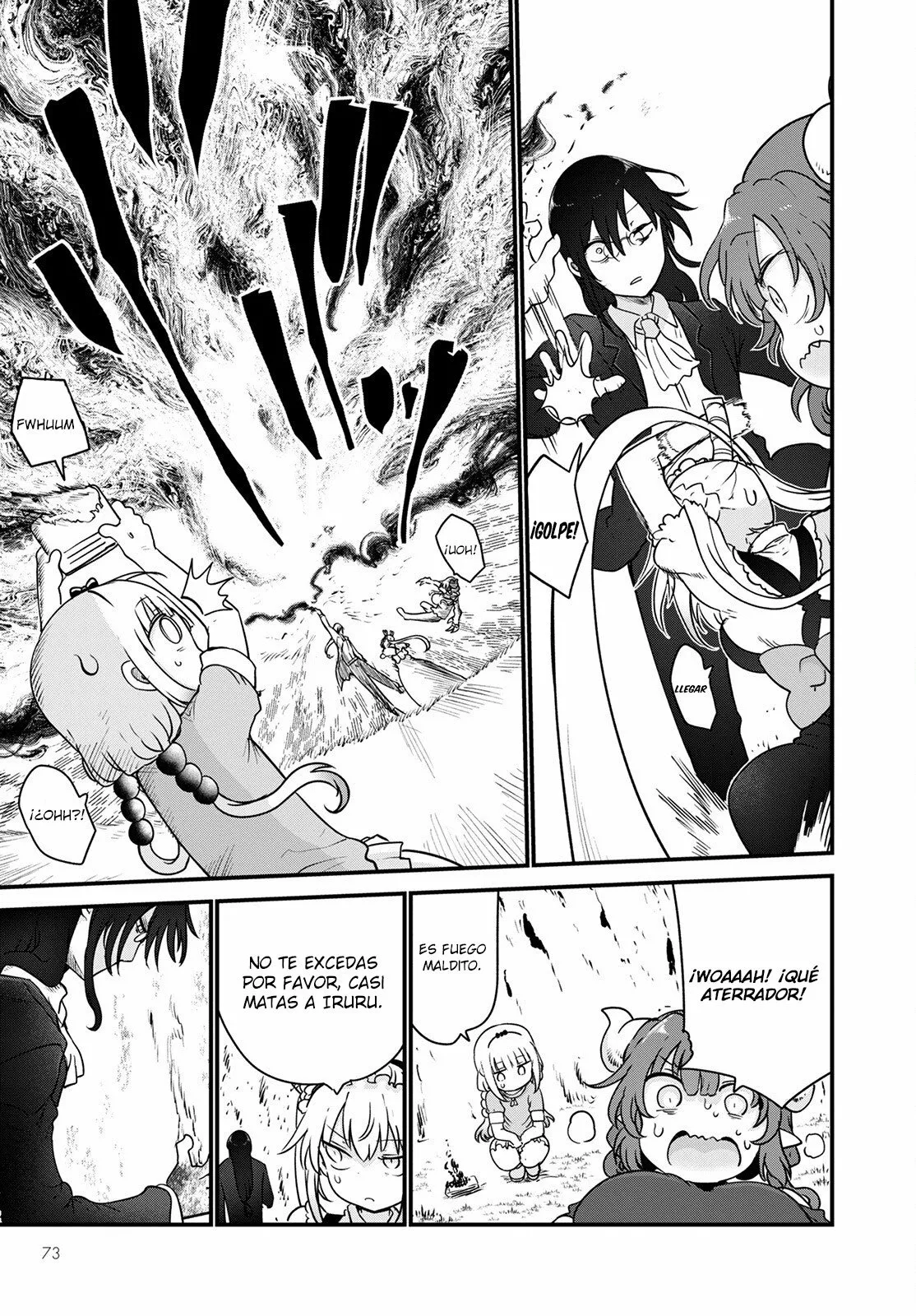 Kobayashi-san Chi no Maid Dragon Capítulo 120 - Page 14