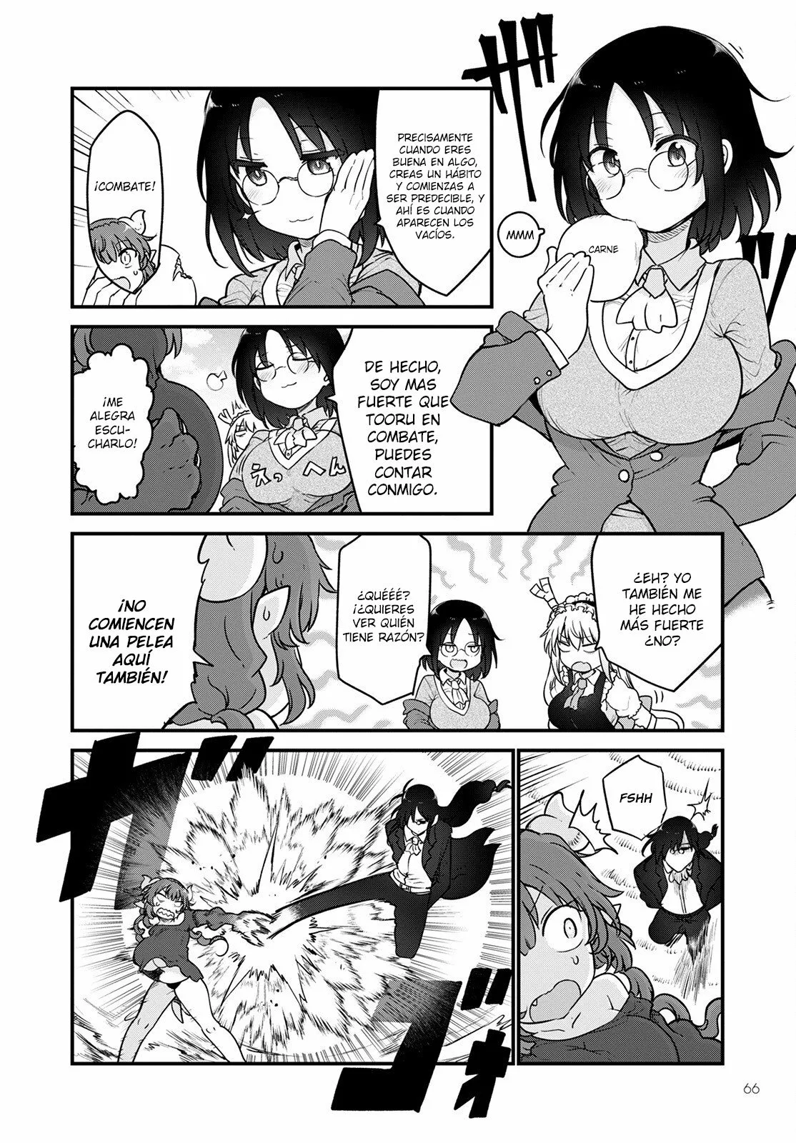 Kobayashi-san Chi no Maid Dragon Capítulo 120 - Page 7