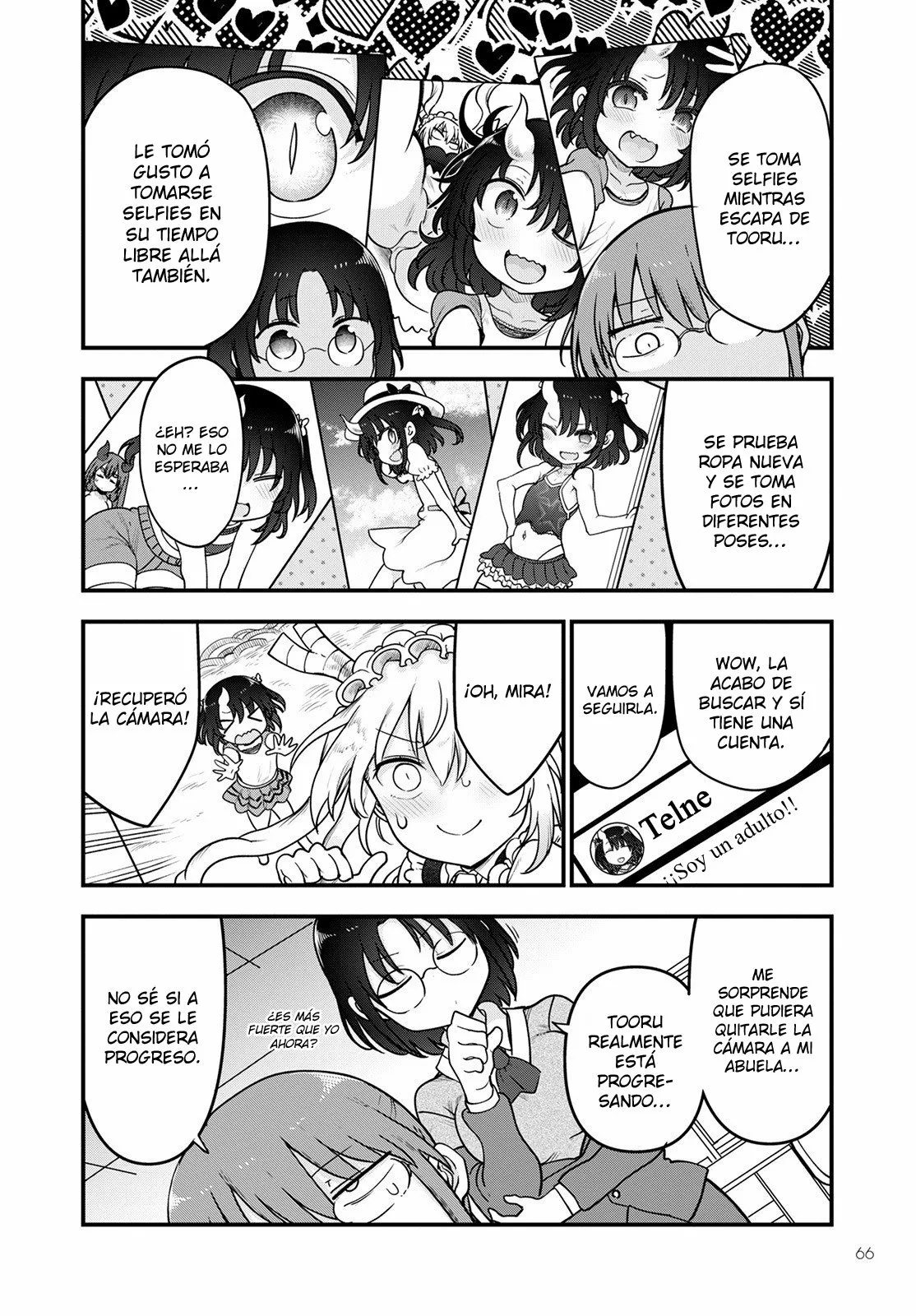 Kobayashi-san Chi no Maid Dragon Capítulo 121 - Page 13