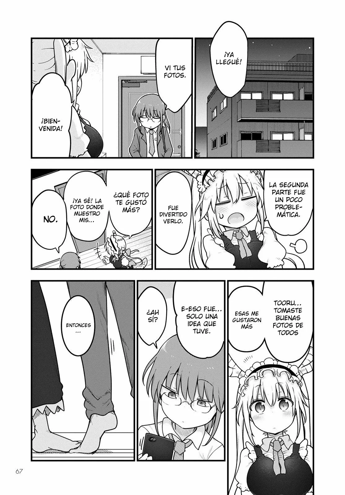 Kobayashi-san Chi no Maid Dragon Capítulo 121 - Page 14