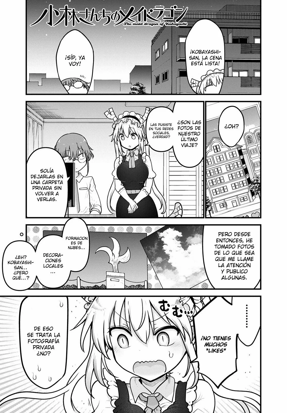 Kobayashi-san Chi no Maid Dragon Capítulo 121 - Page 2