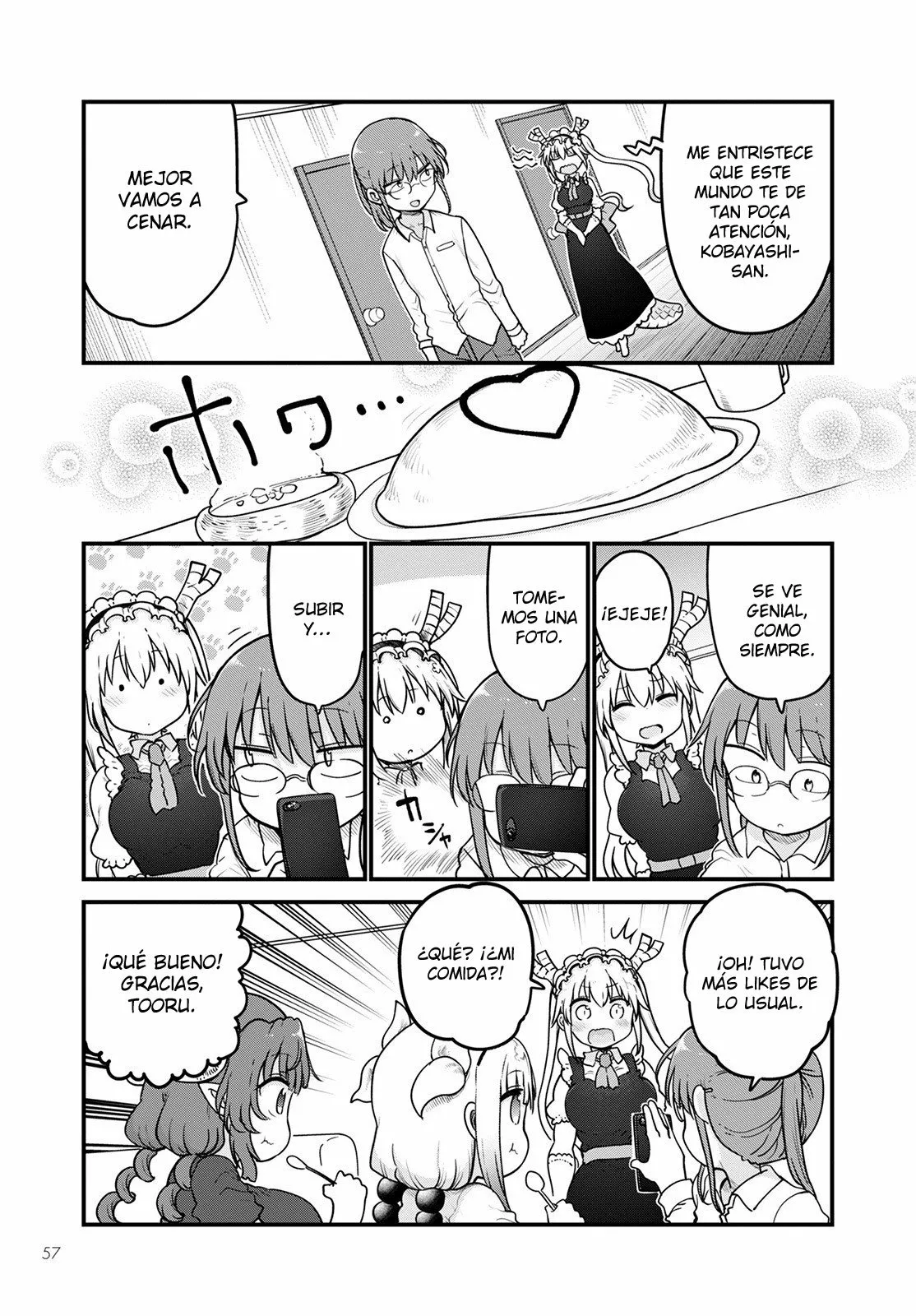 Kobayashi-san Chi no Maid Dragon Capítulo 121 - Page 4