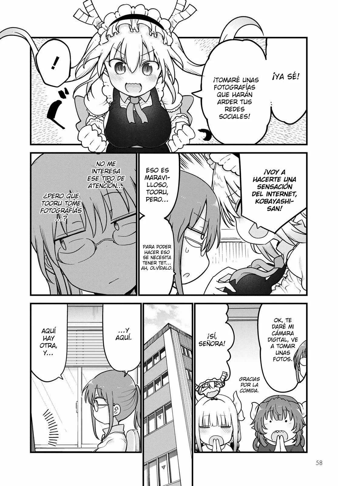 Kobayashi-san Chi no Maid Dragon Capítulo 121 - Page 5