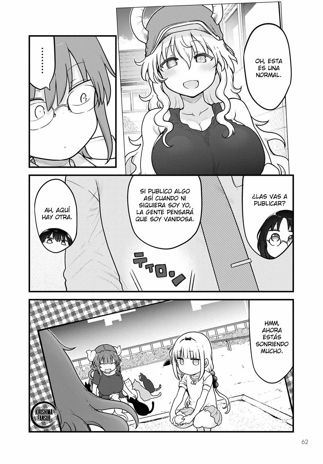 Kobayashi-san Chi no Maid Dragon Capítulo 121 - Page 9