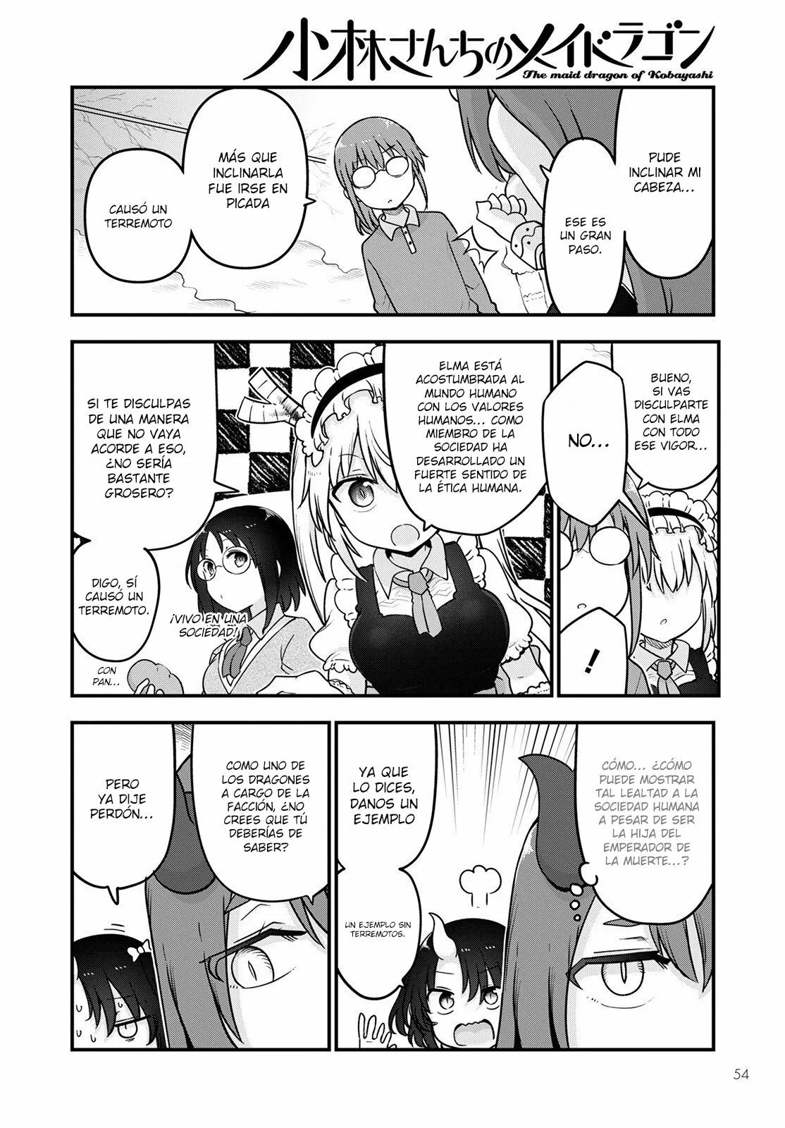 Kobayashi-san Chi no Maid Dragon Capítulo 122 - Page 7