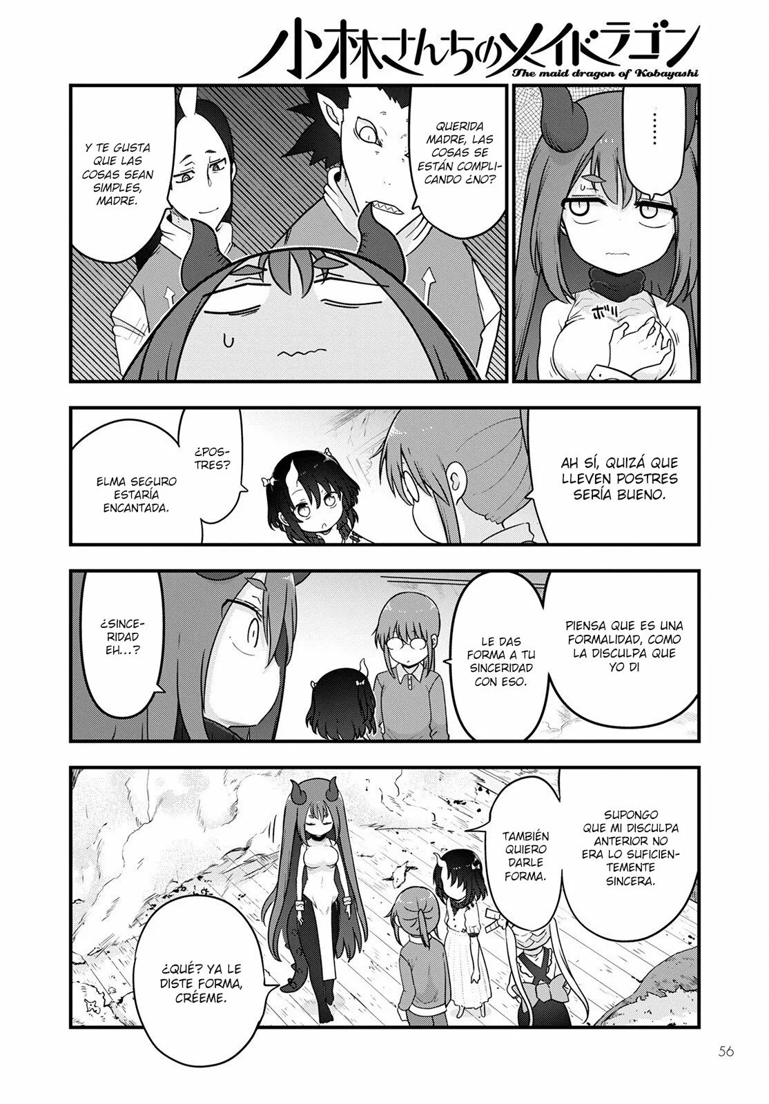 Kobayashi-san Chi no Maid Dragon Capítulo 122 - Page 9