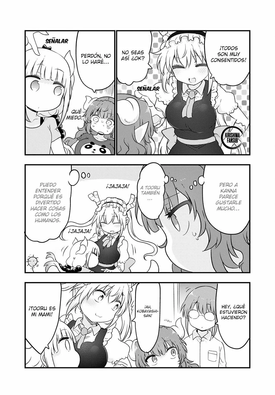 Kobayashi-san Chi no Maid Dragon Capítulo 123 - Page 12