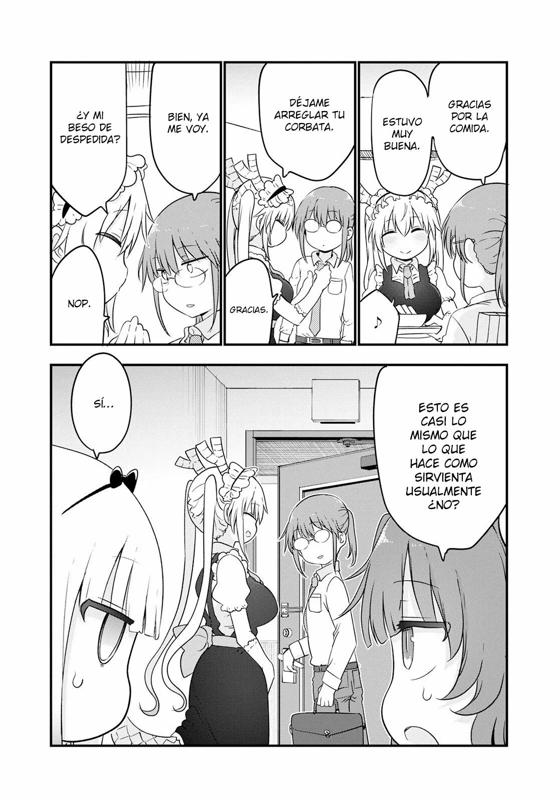 Kobayashi-san Chi no Maid Dragon Capítulo 123 - Page 14