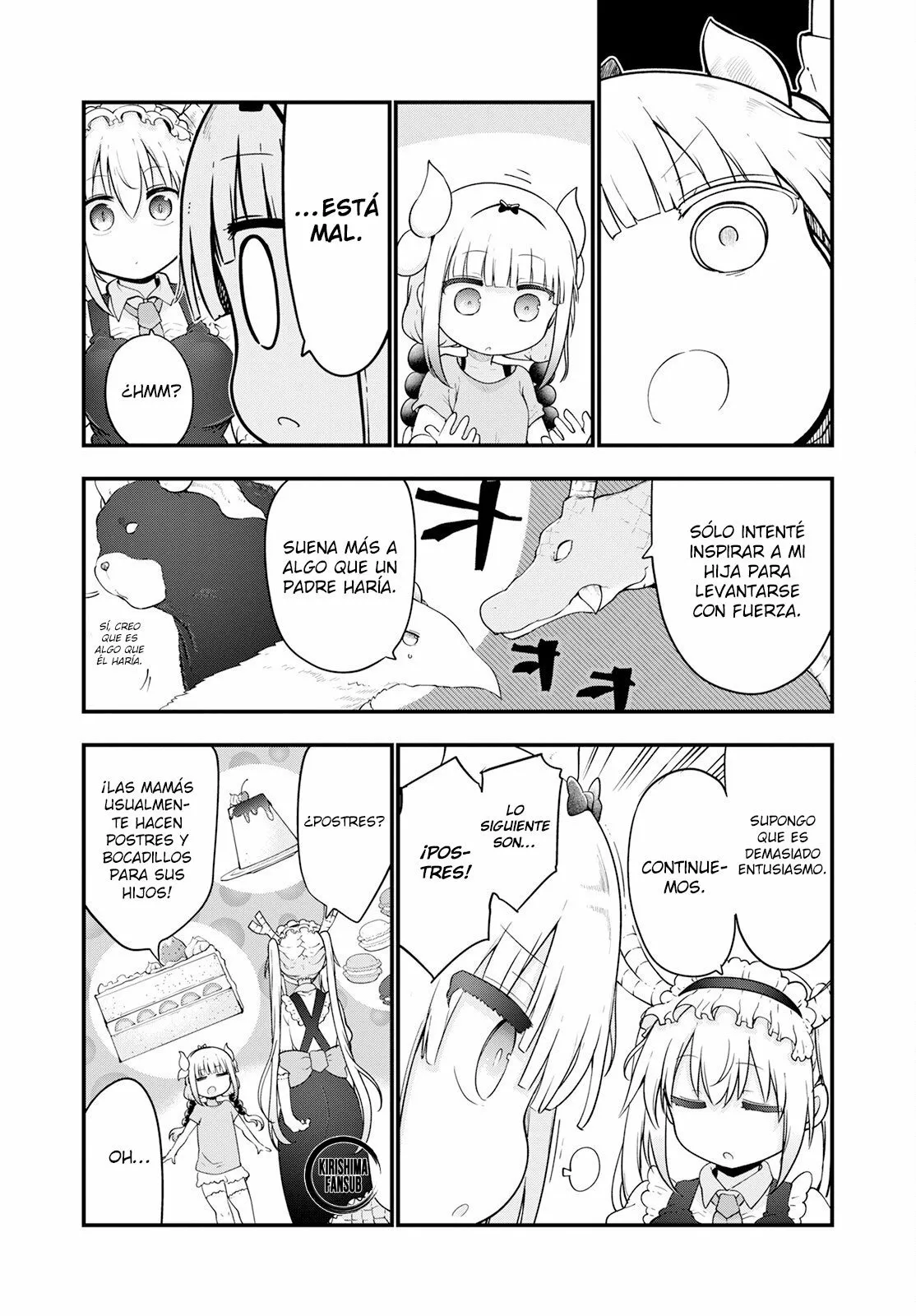 Kobayashi-san Chi no Maid Dragon Capítulo 123 - Page 6