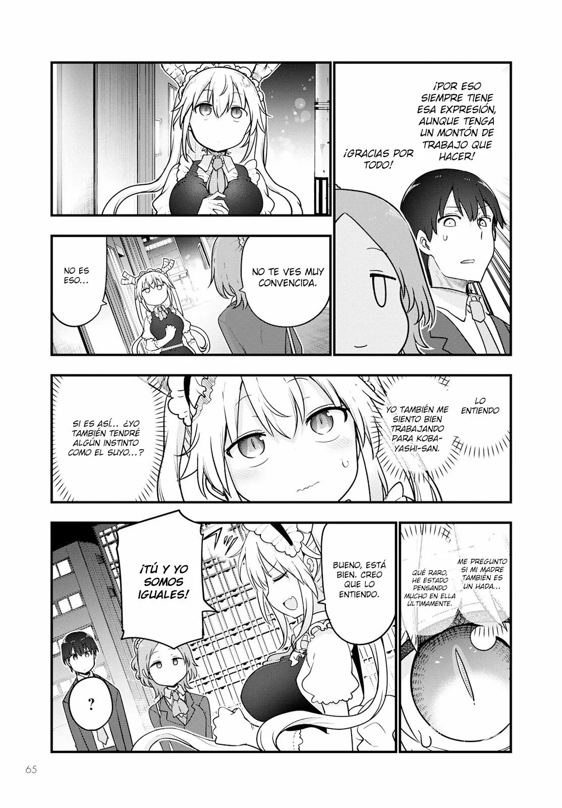 Kobayashi-san Chi no Maid Dragon Capítulo 124 - Page 12