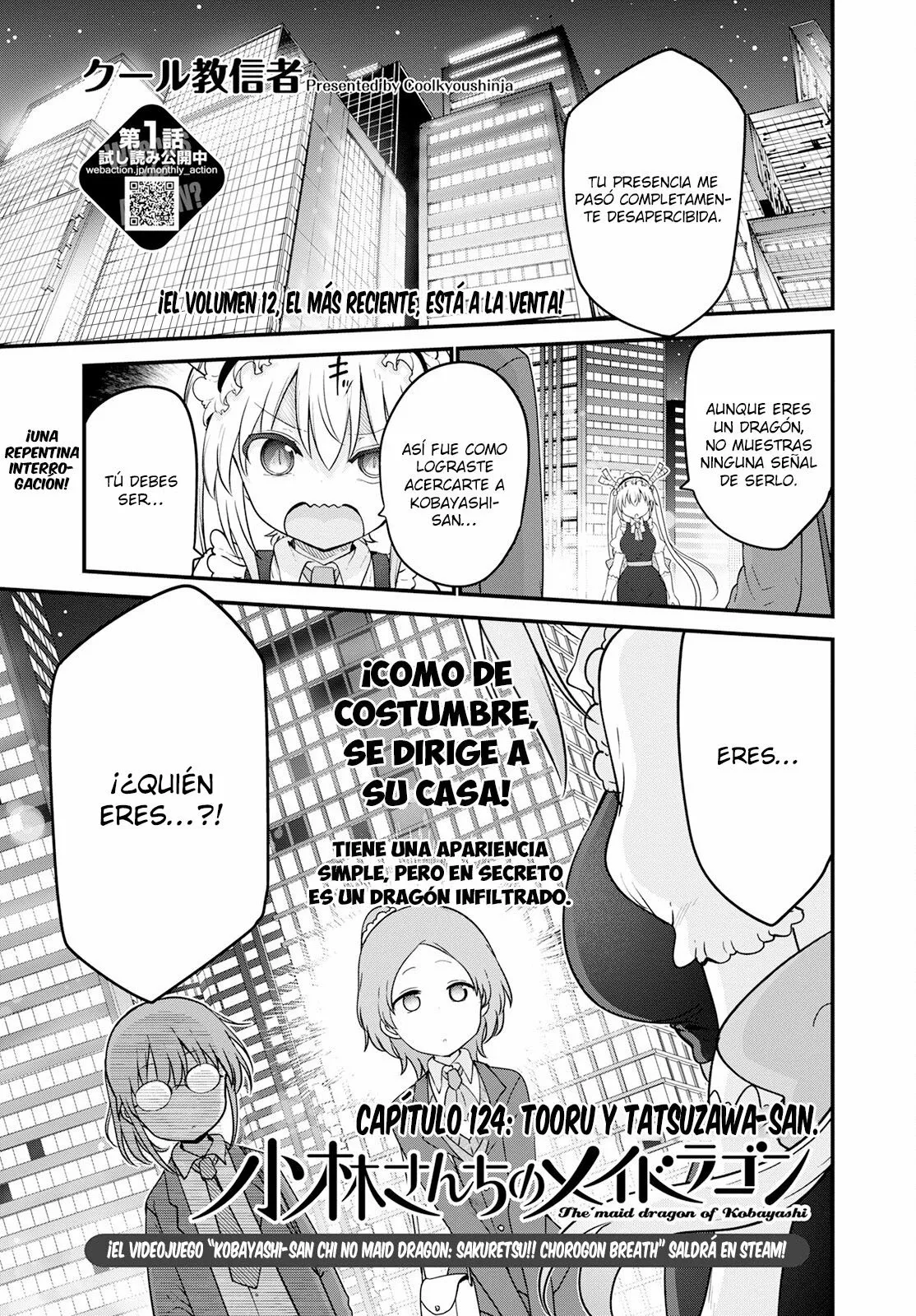 Kobayashi-san Chi no Maid Dragon Capítulo 124 - Page 2