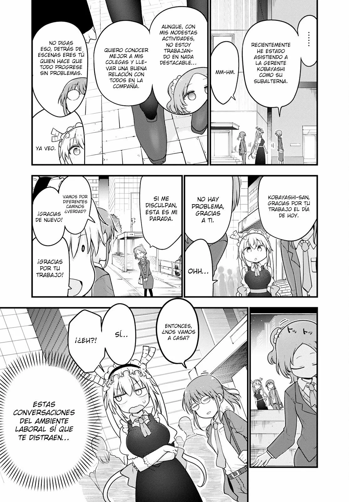 Kobayashi-san Chi no Maid Dragon Capítulo 124 - Page 4