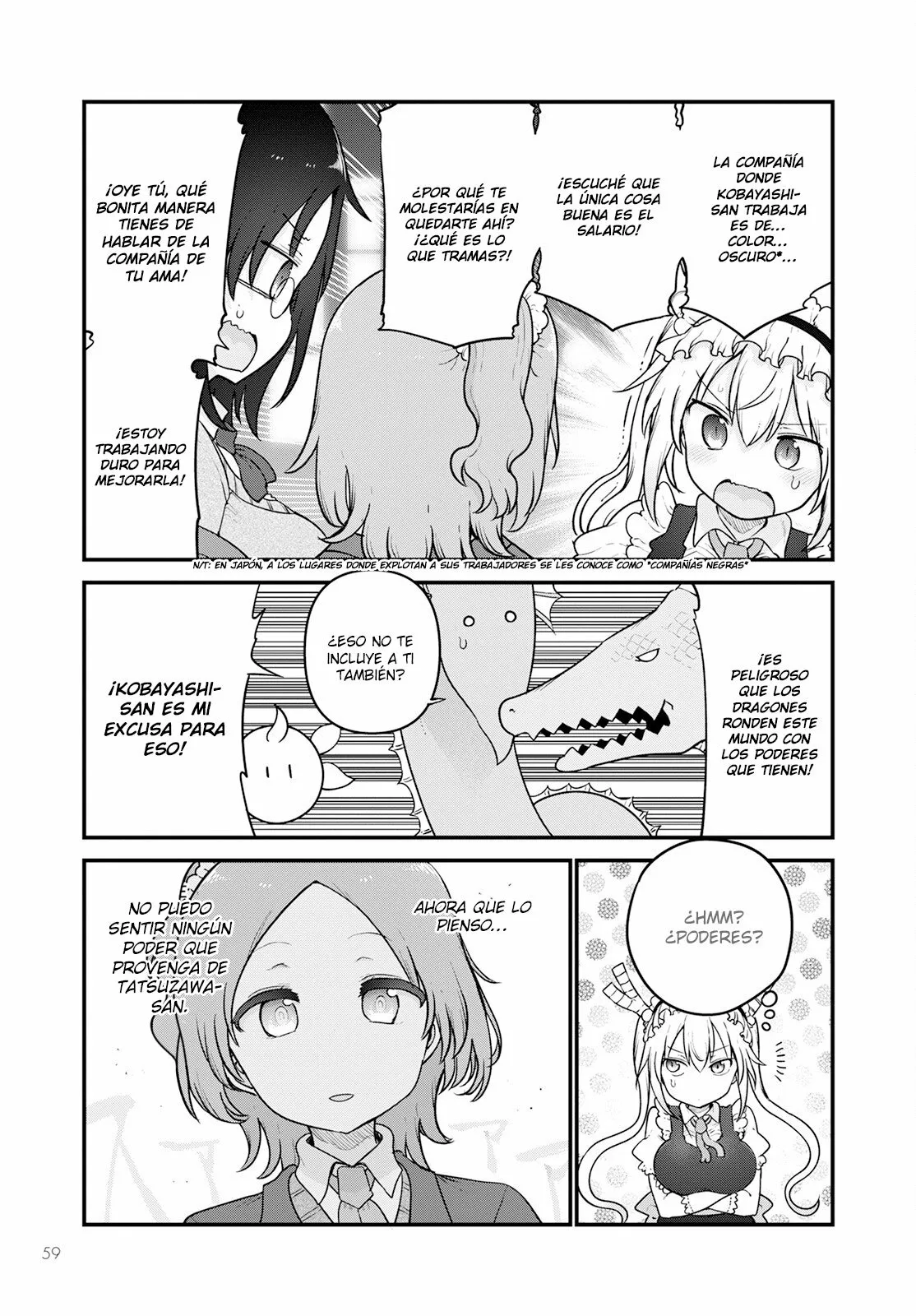 Kobayashi-san Chi no Maid Dragon Capítulo 124 - Page 6