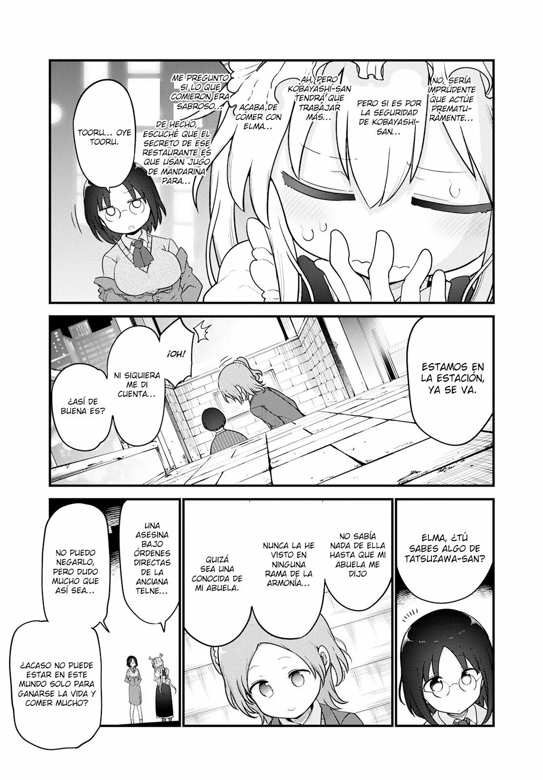 Kobayashi-san Chi no Maid Dragon Capítulo 124 - Page 8