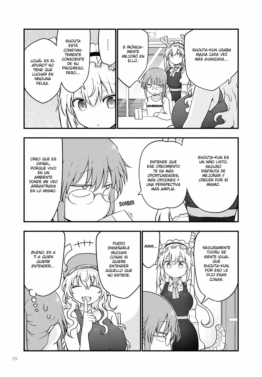 Kobayashi-san Chi no Maid Dragon Capítulo 125 - Page 14