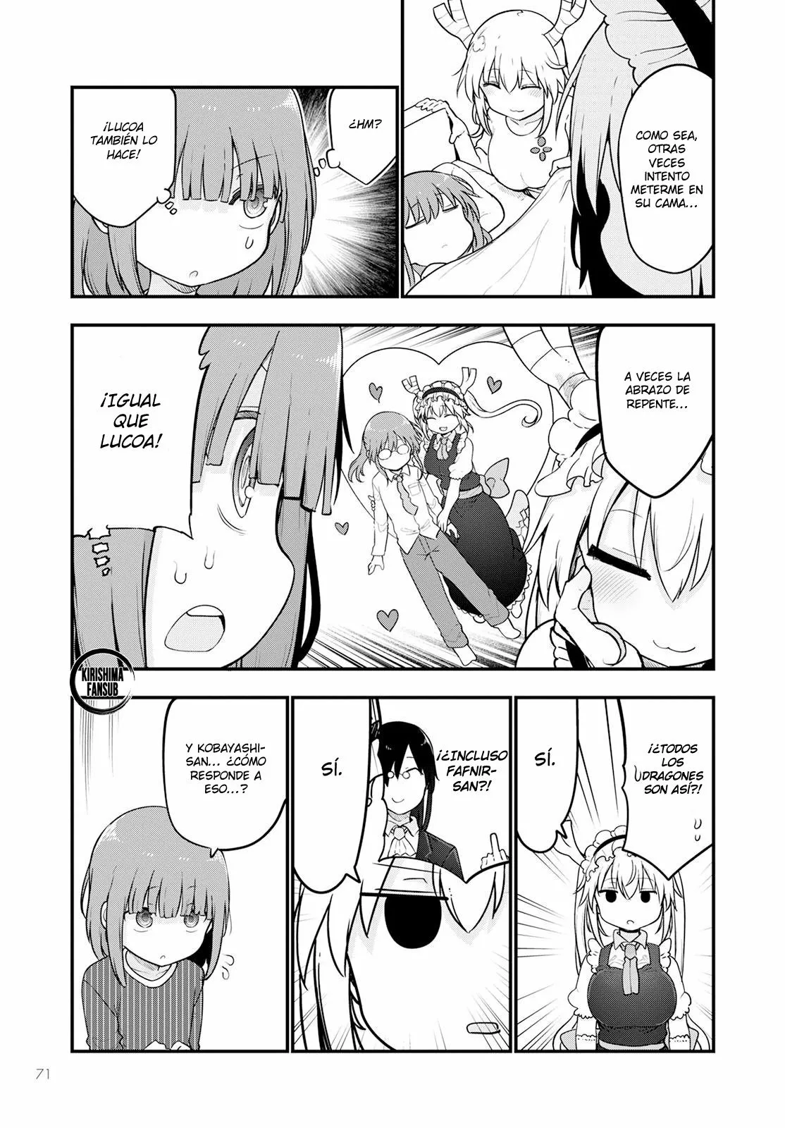 Kobayashi-san Chi no Maid Dragon Capítulo 125 - Page 6