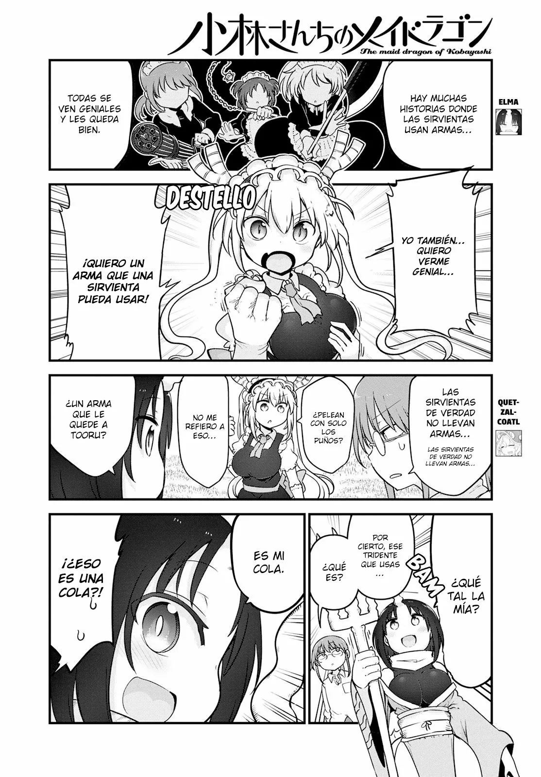 Kobayashi-san Chi no Maid Dragon Capítulo 126 - Page 5