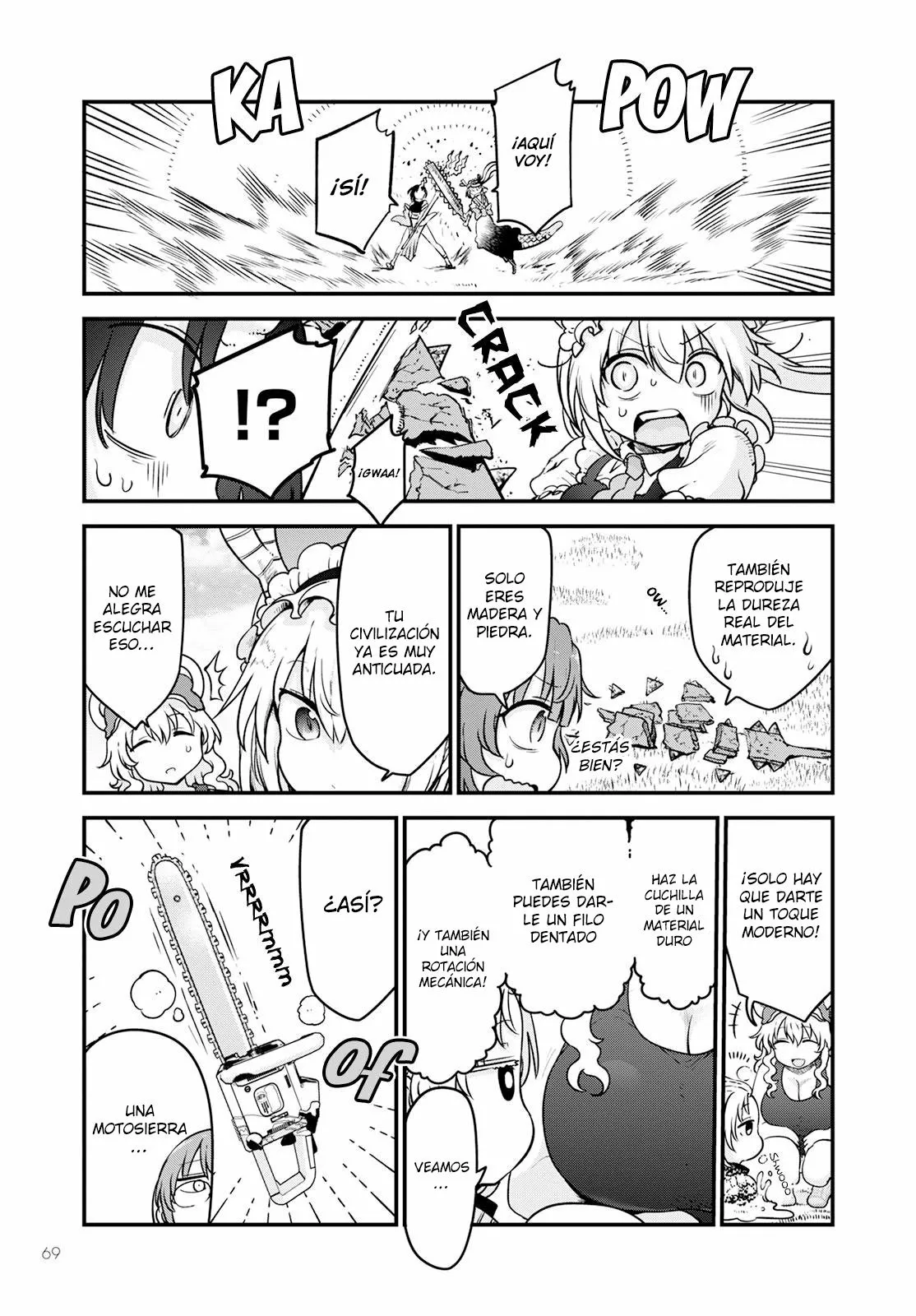 Kobayashi-san Chi no Maid Dragon Capítulo 126 - Page 8