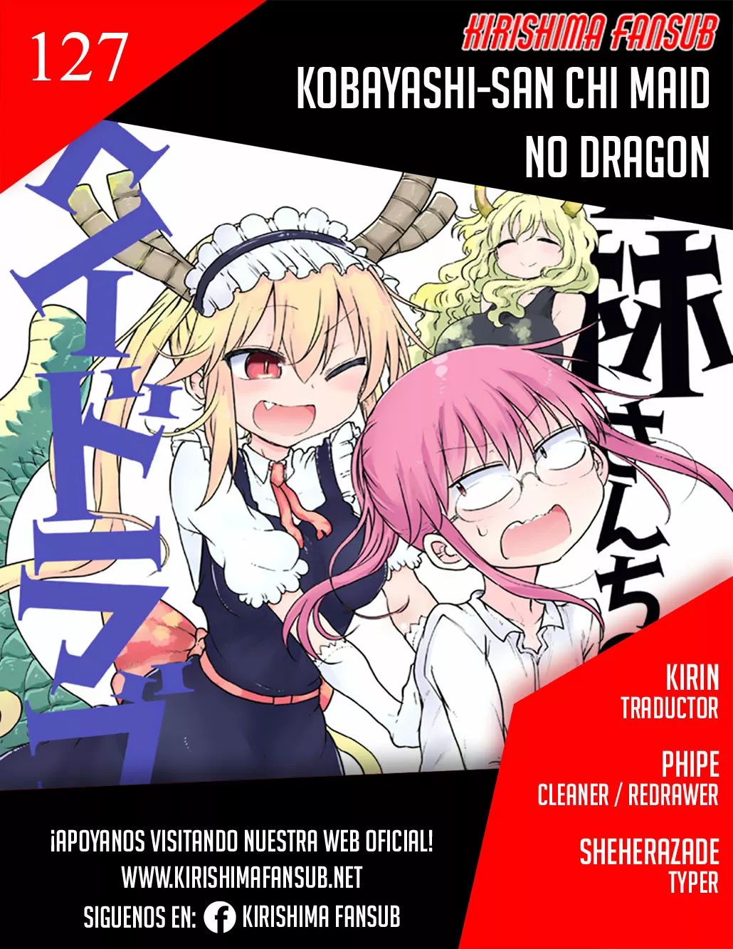 Kobayashi-san Chi no Maid Dragon Capítulo 127 - Page 1