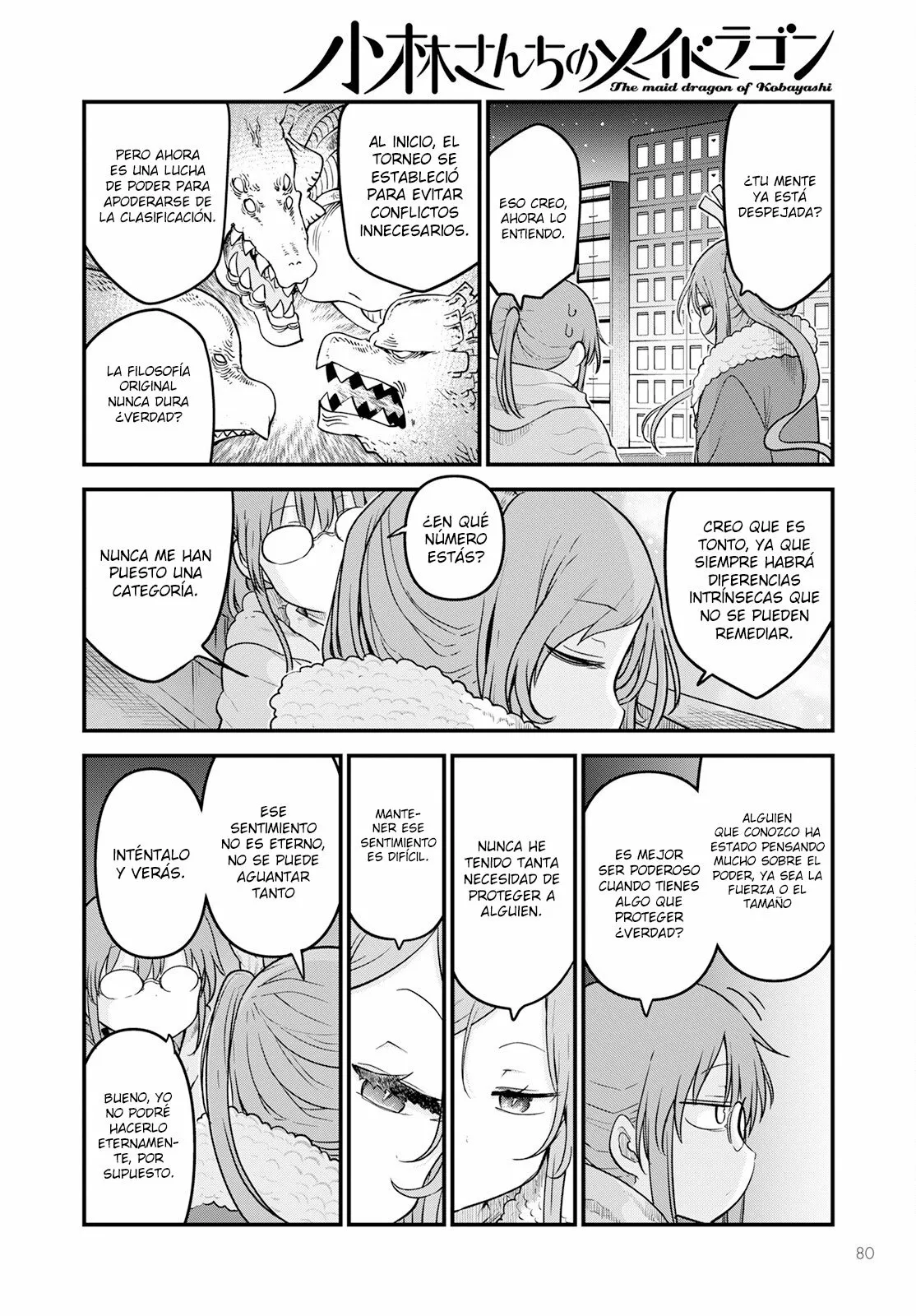 Kobayashi-san Chi no Maid Dragon Capítulo 127 - Page 11