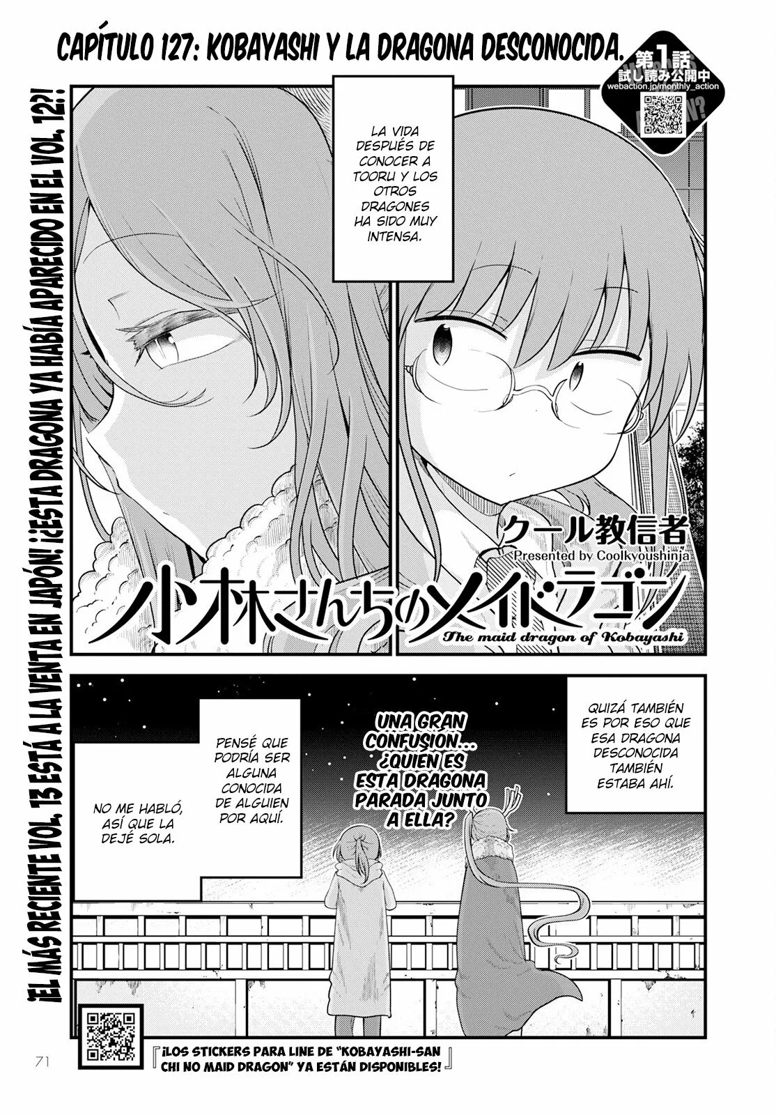 Kobayashi-san Chi no Maid Dragon Capítulo 127 - Page 2