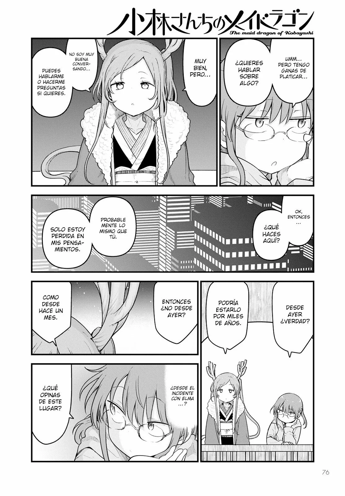 Kobayashi-san Chi no Maid Dragon Capítulo 127 - Page 7