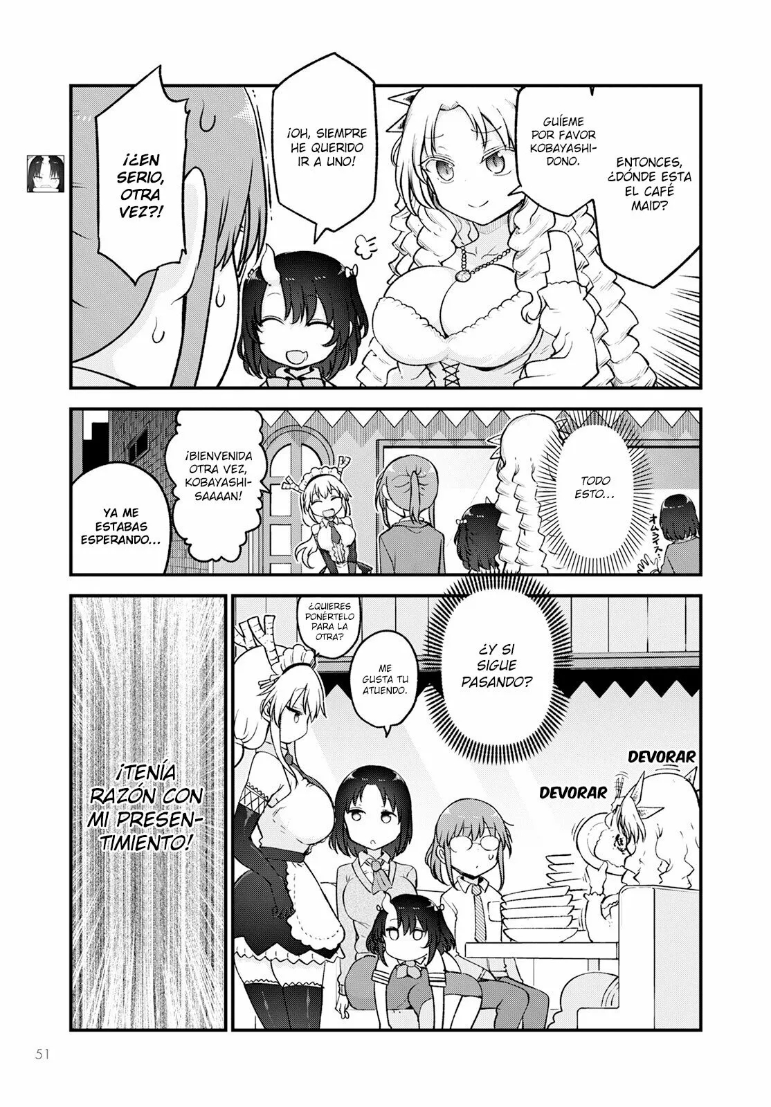 Kobayashi-san Chi no Maid Dragon Capítulo 128 - Page 10