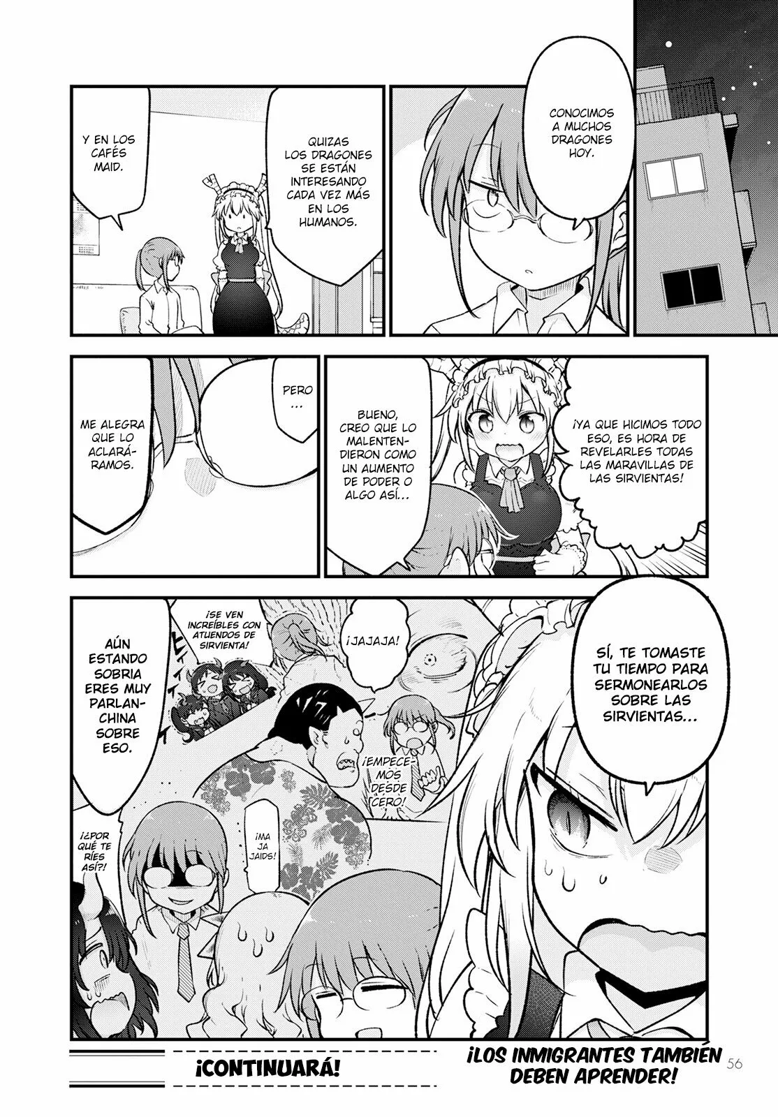 Kobayashi-san Chi no Maid Dragon Capítulo 128 - Page 15
