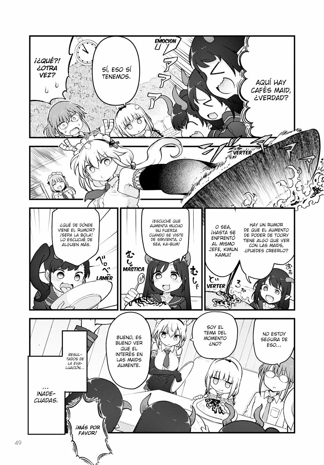 Kobayashi-san Chi no Maid Dragon Capítulo 128 - Page 8